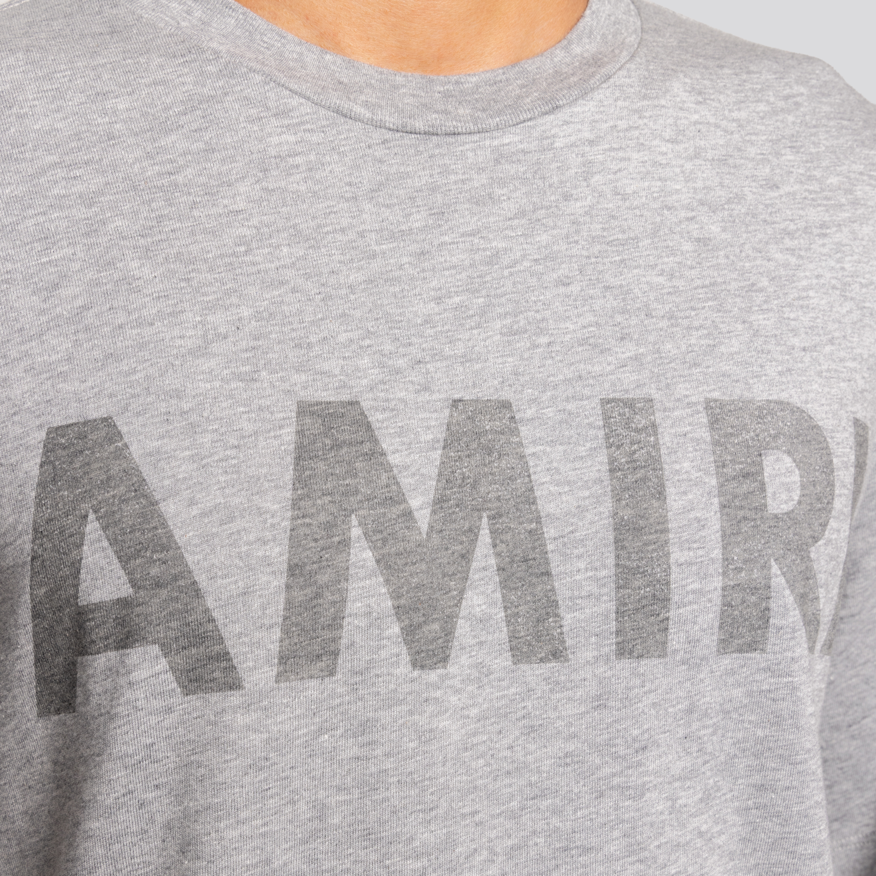 Camiseta Gris AMIRI Stencil