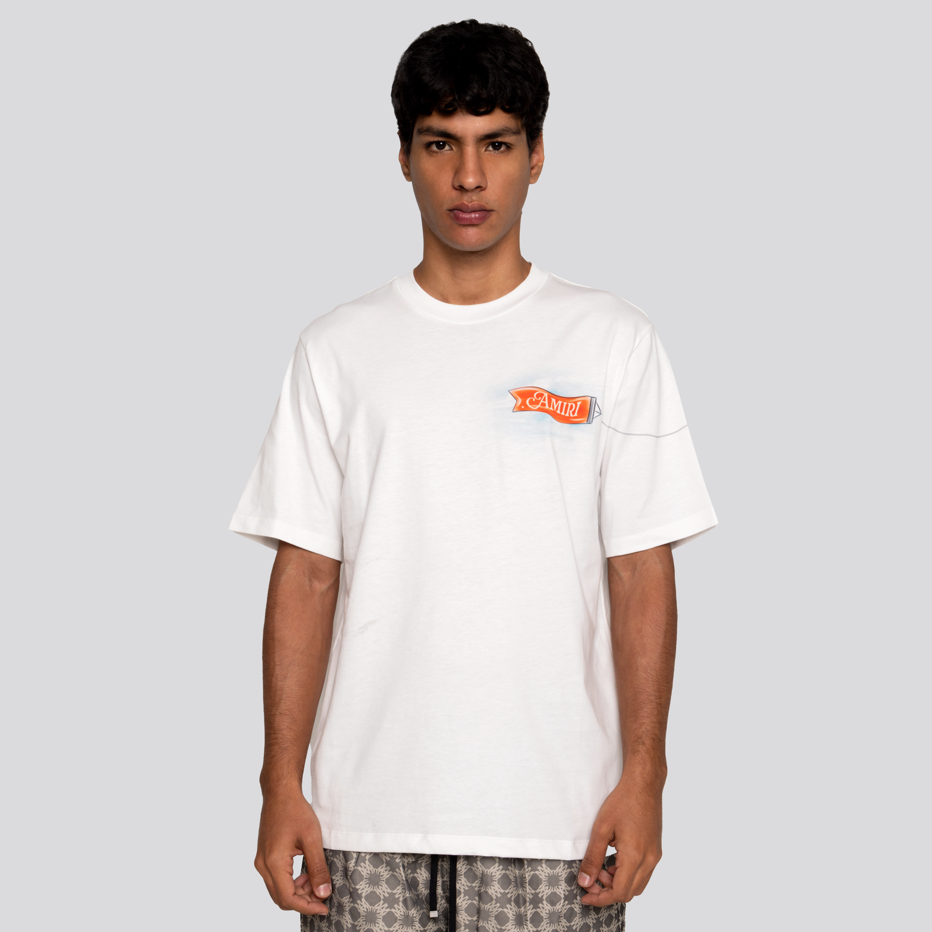 Camiseta Blanca AMIRI For The World