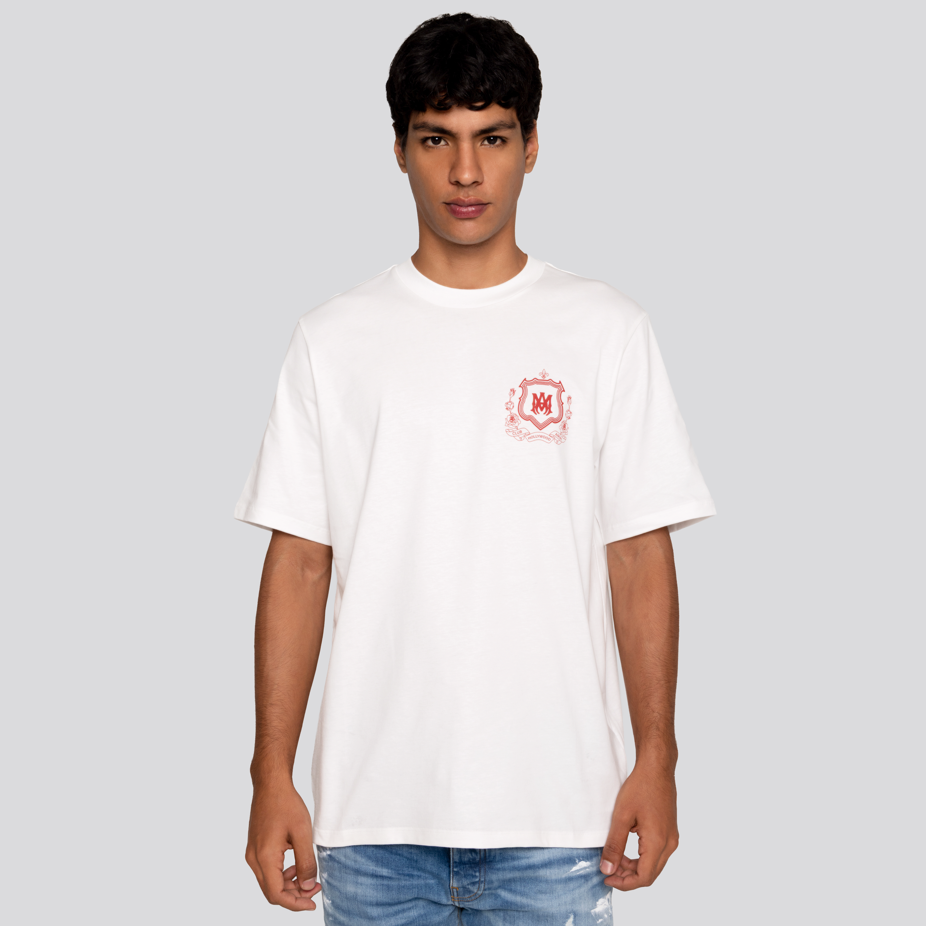 Camiseta Blanca AMIRI MA Crest