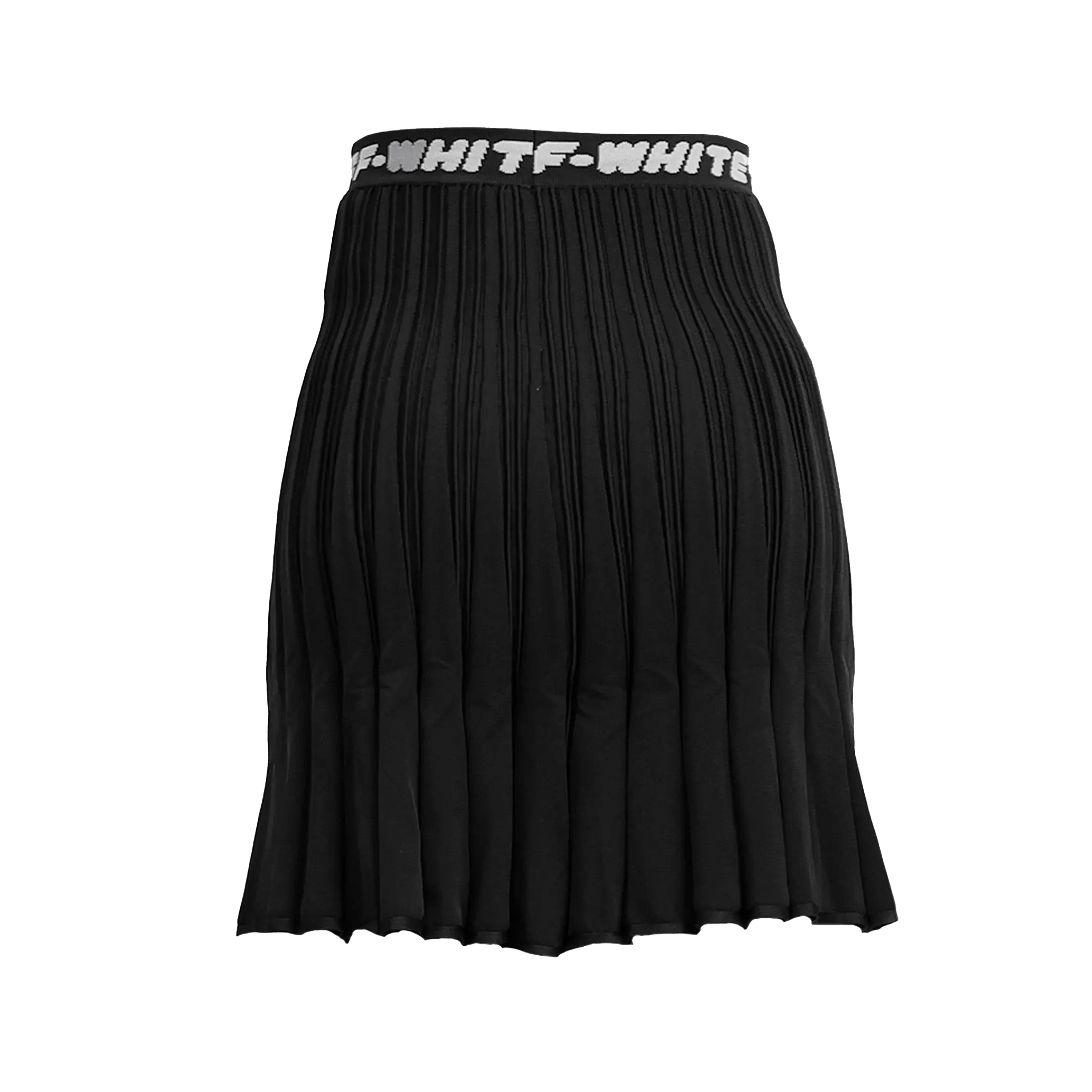 Falda Negra Off-White Logo Band