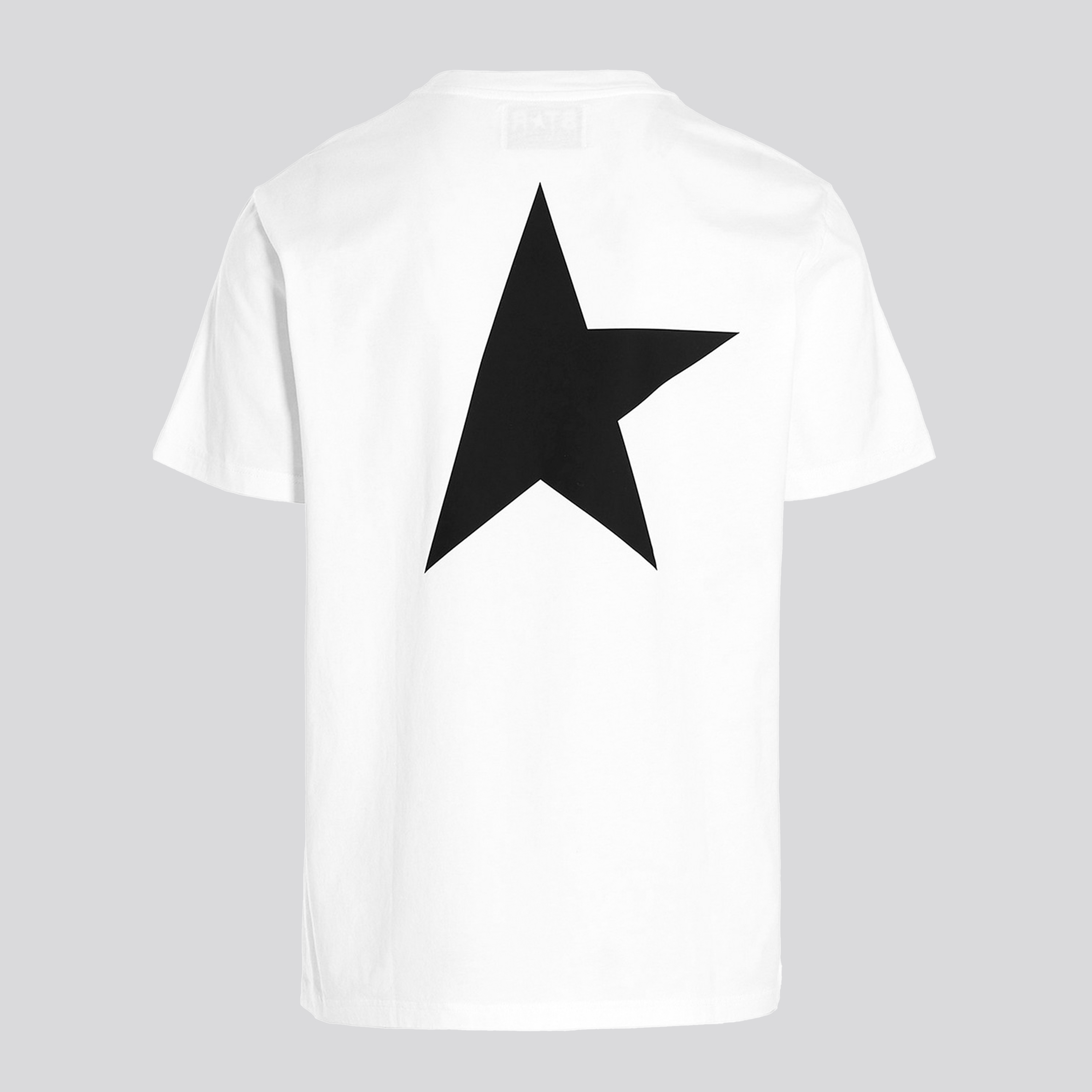 Camiseta Blanca Golden Goose Star M'S