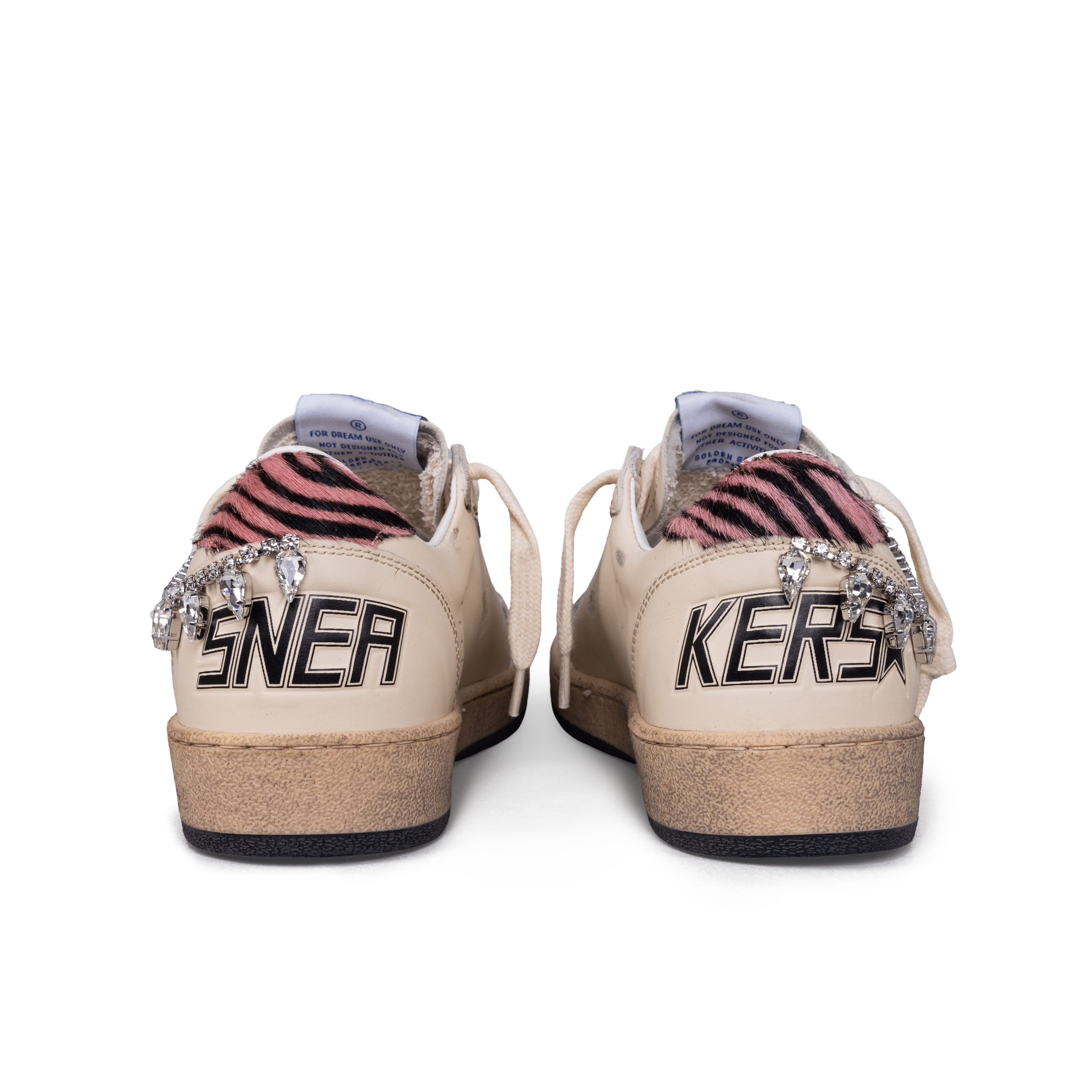 Sneakers Blancos Golden Goose Ballstar Zebra Horsy