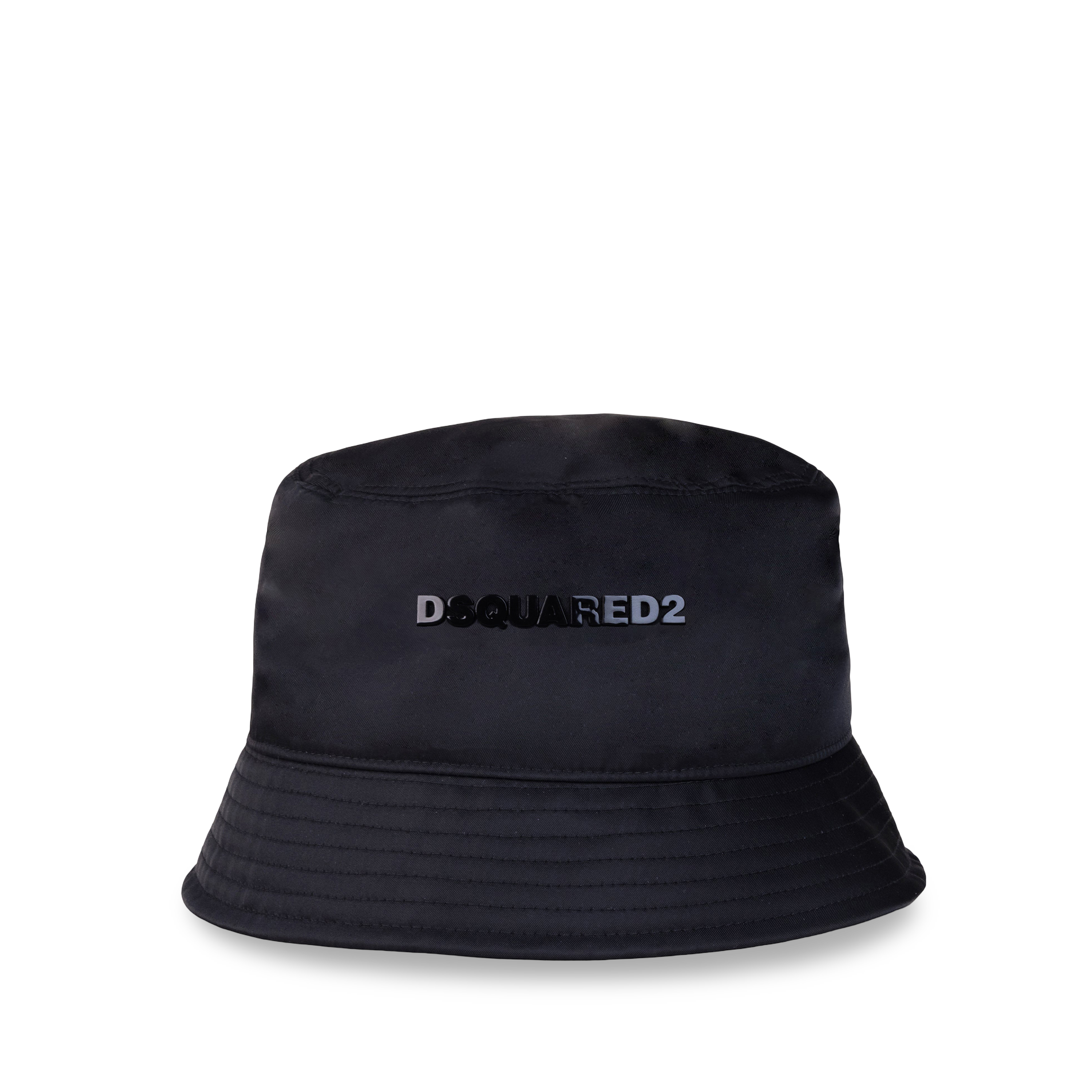 Gorro Negro Black Dsquared2 Logo Nylon