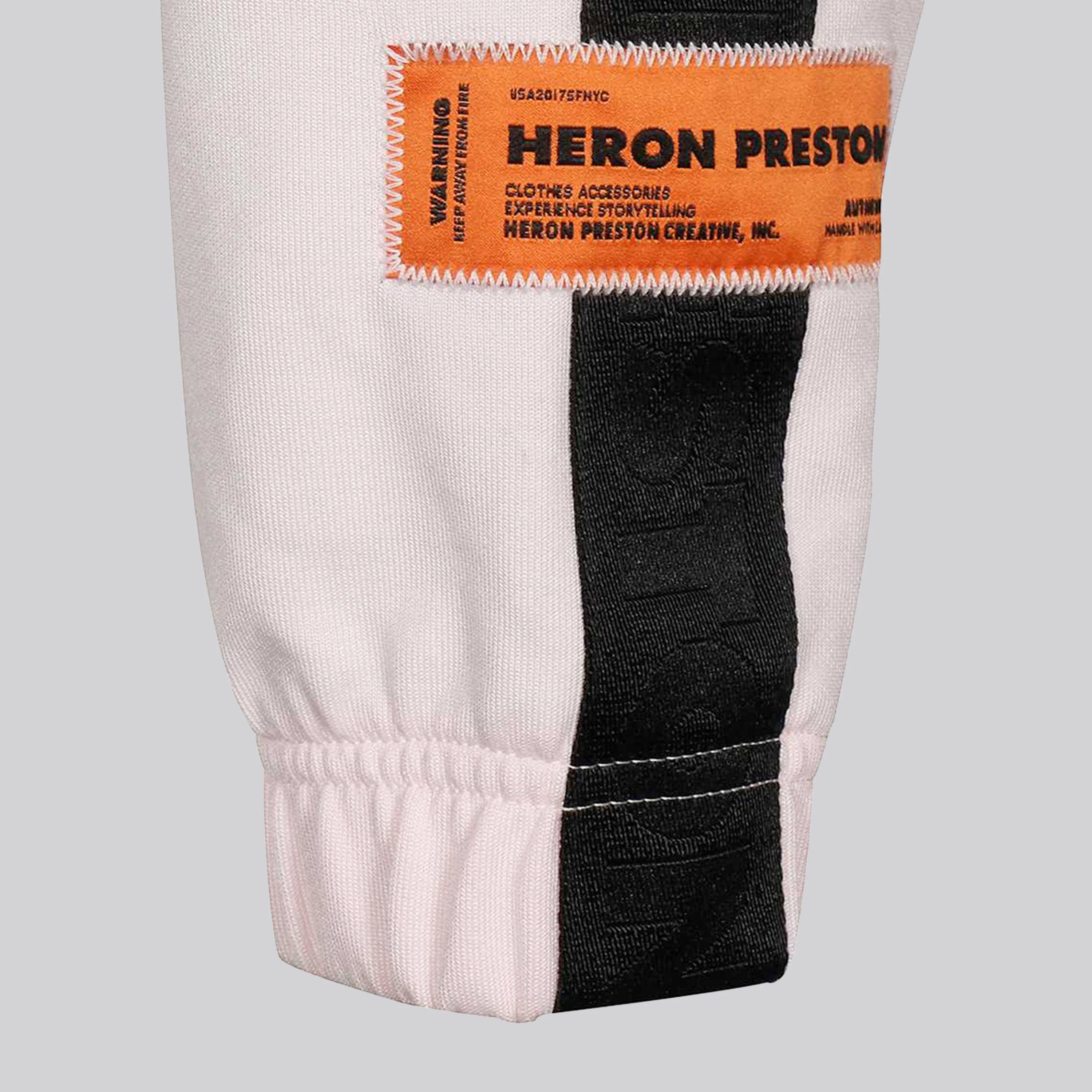 Chaqueta Rosada Heron Preston Side Logo