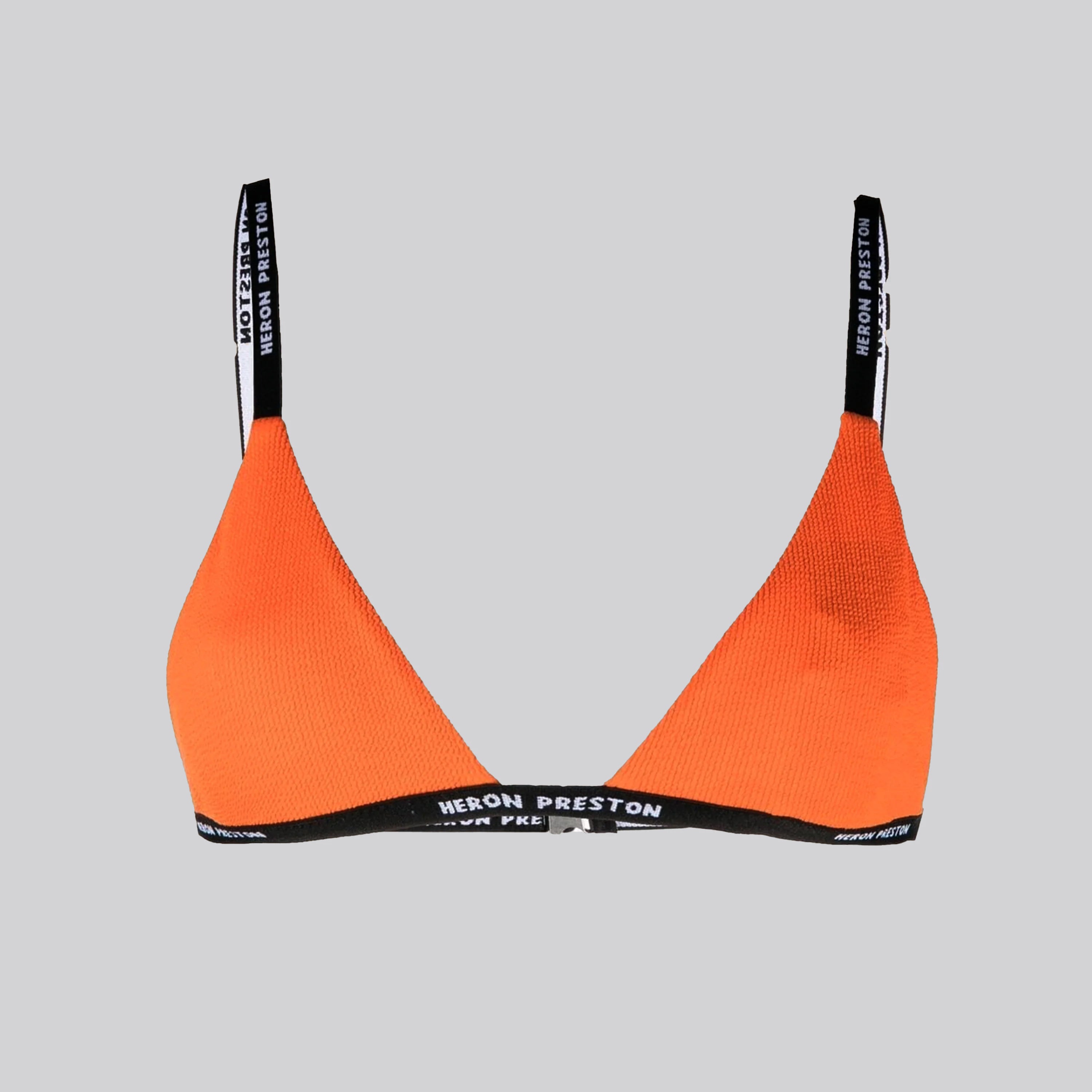 Bikini Top Naranja Heron Preston Triangle