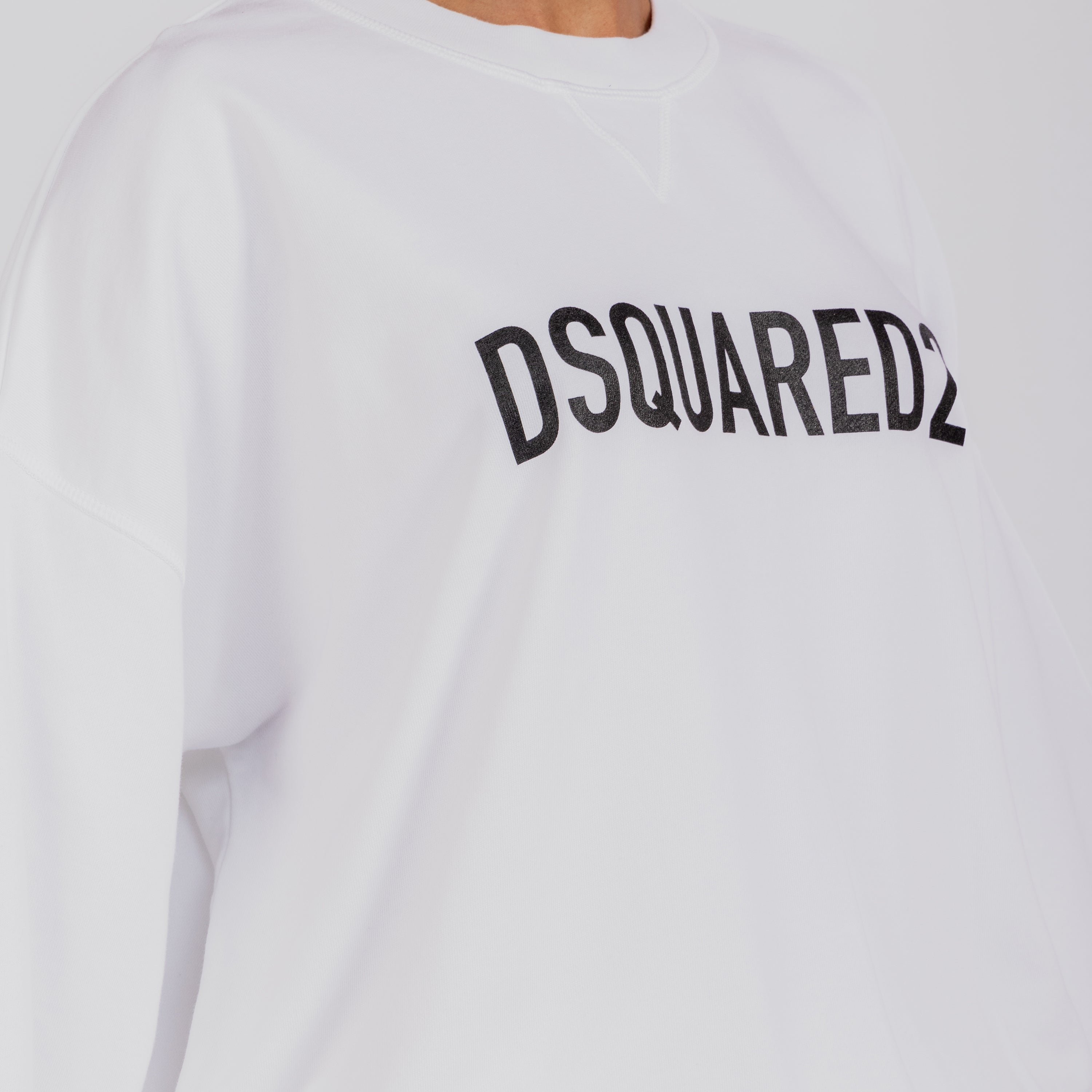 Vestido Blanco Dsquared2 Logo