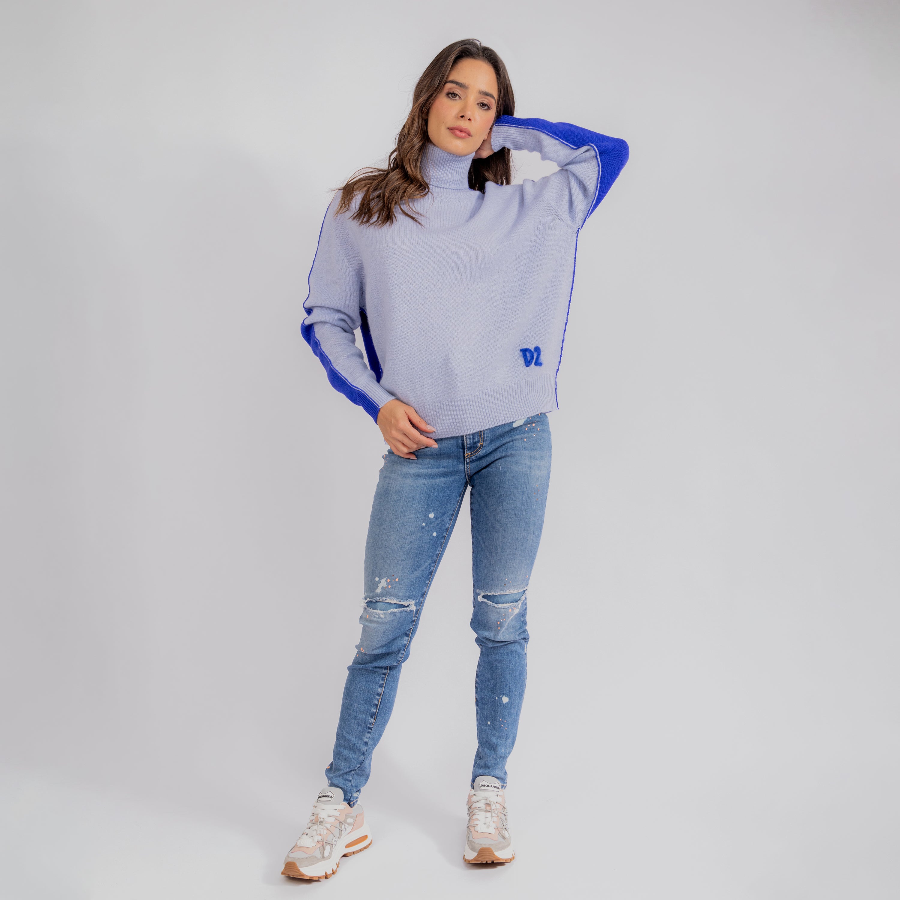 Suéter Celeste Dsquared2 Turtle Neck