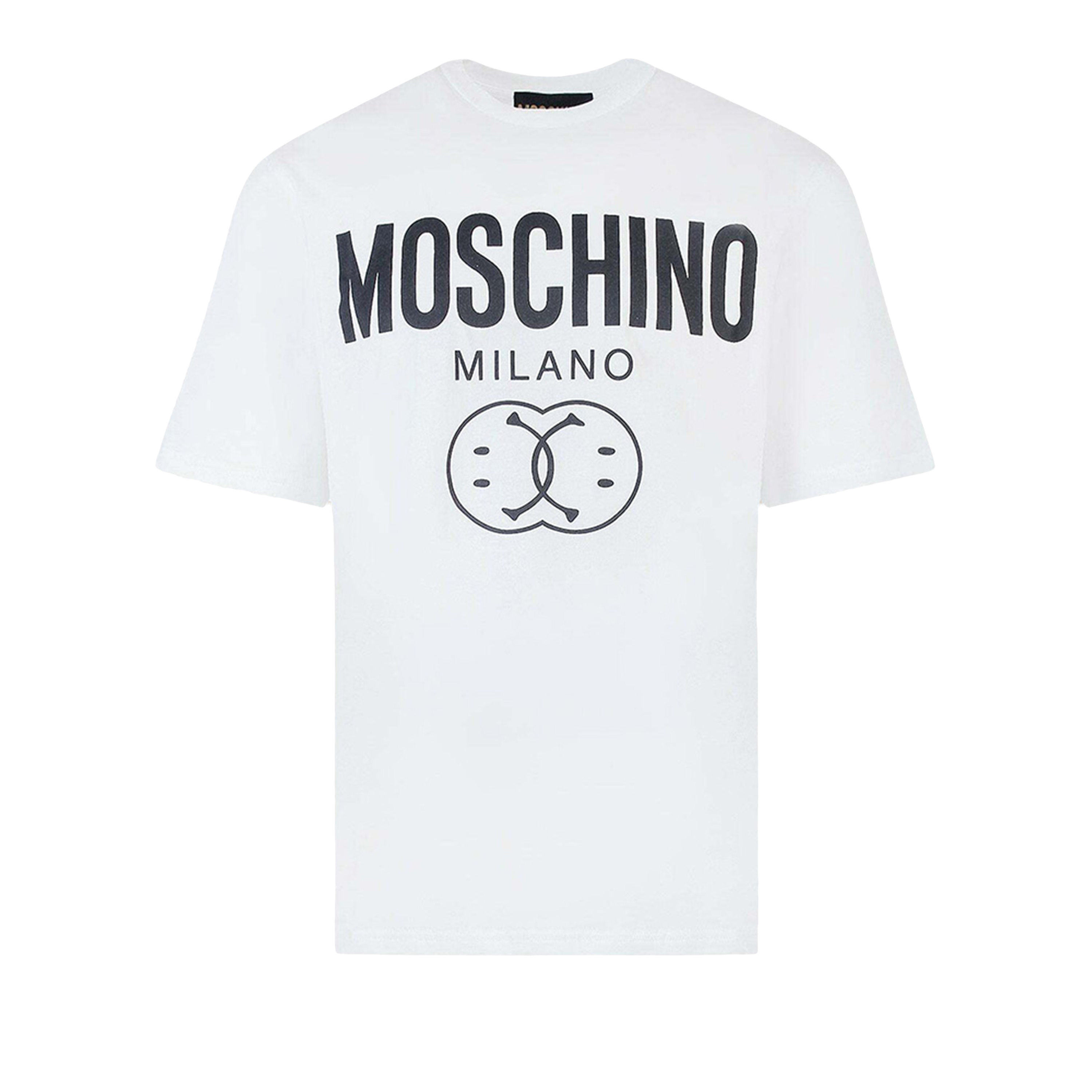 Camiseta Blanca Moschino Couture Logo Smile