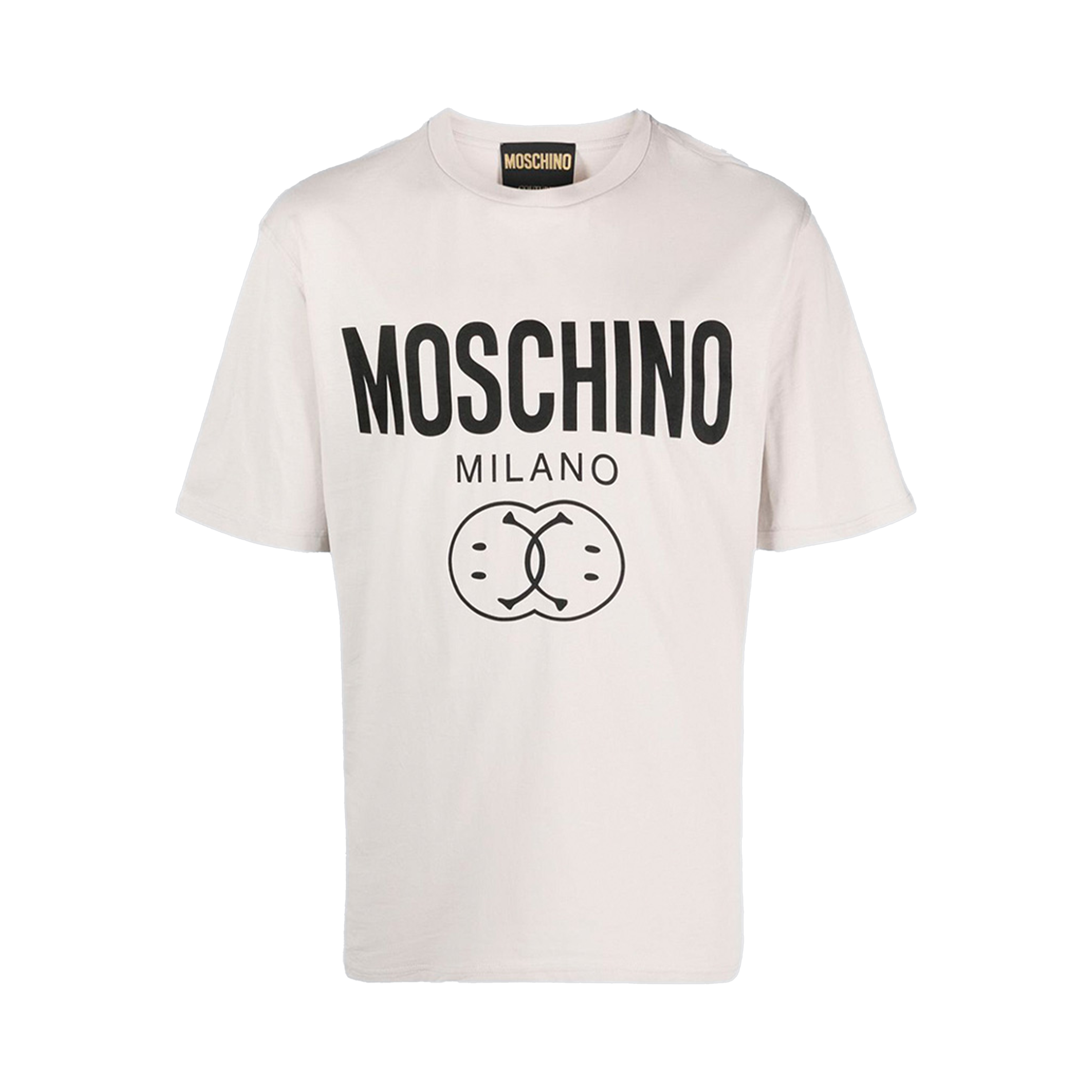 Camiseta Gris Moschino Couture Logo Smile