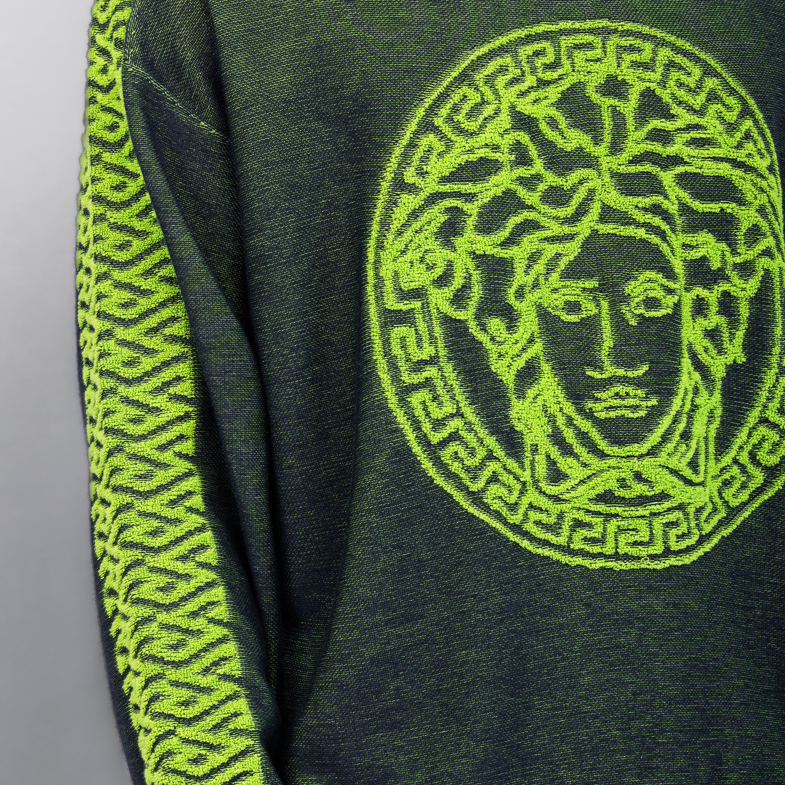 Suéter Verde Versace Medusa