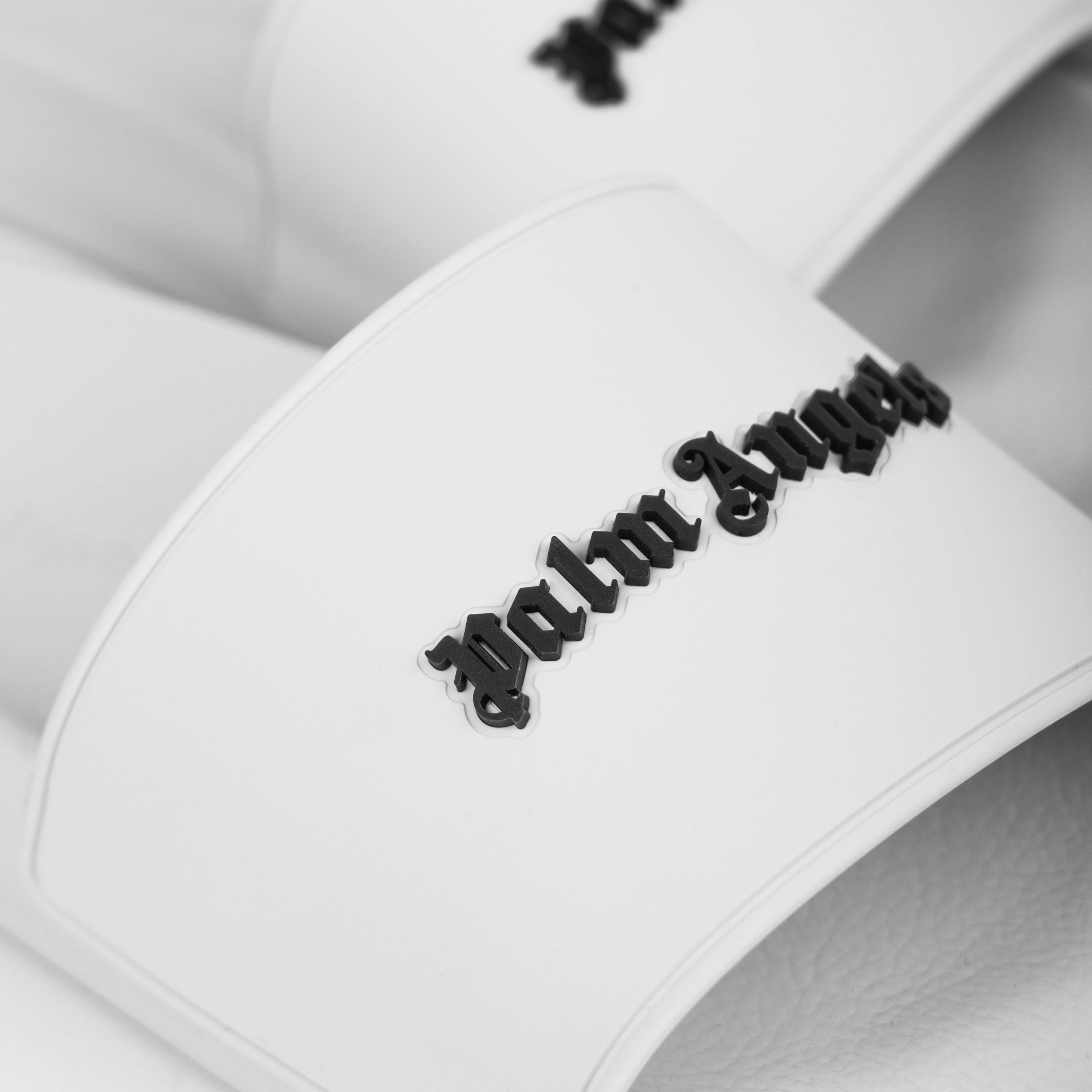 Sandalias Blancas Palm Angels Logo