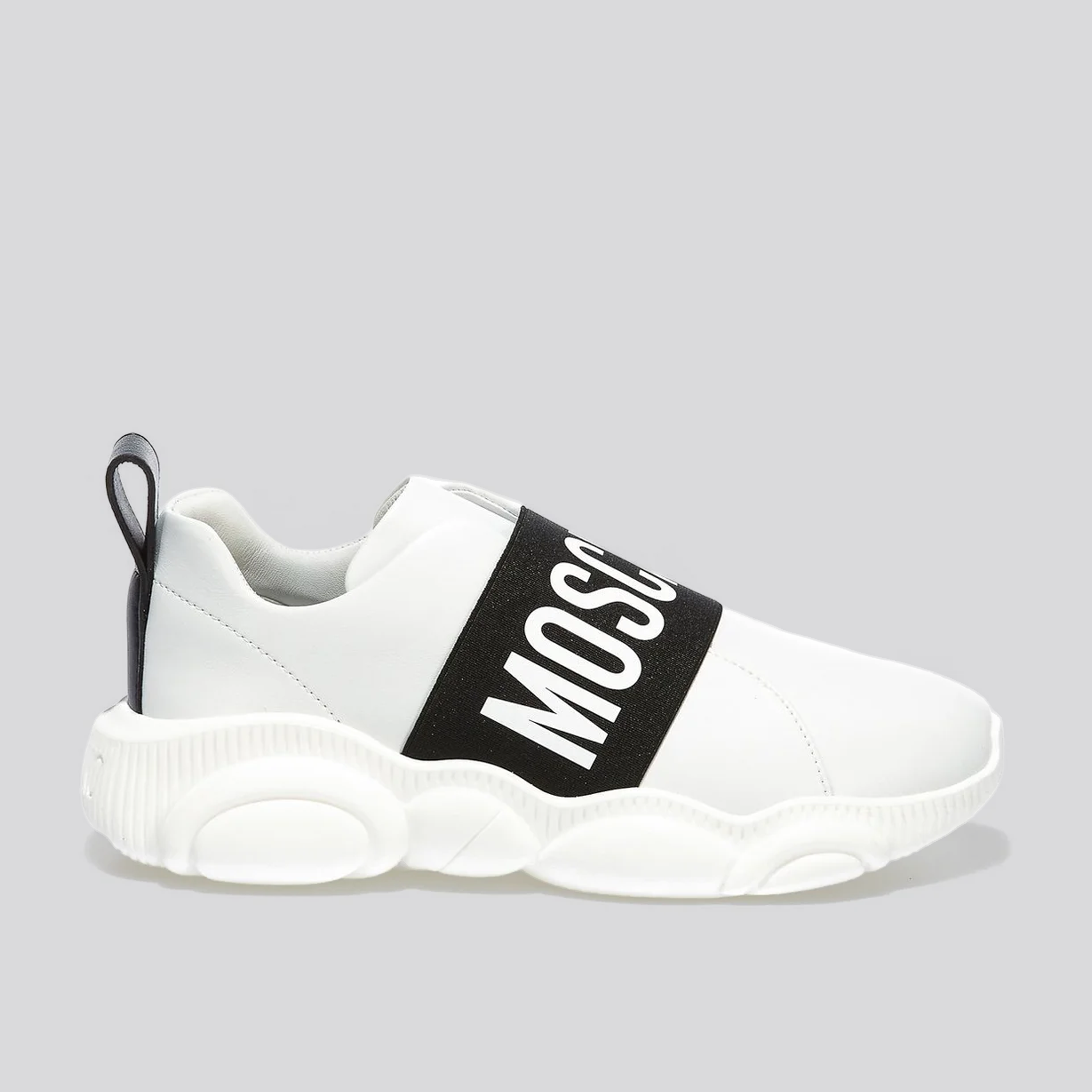 Sneakers Blancos Moschino Slip-On