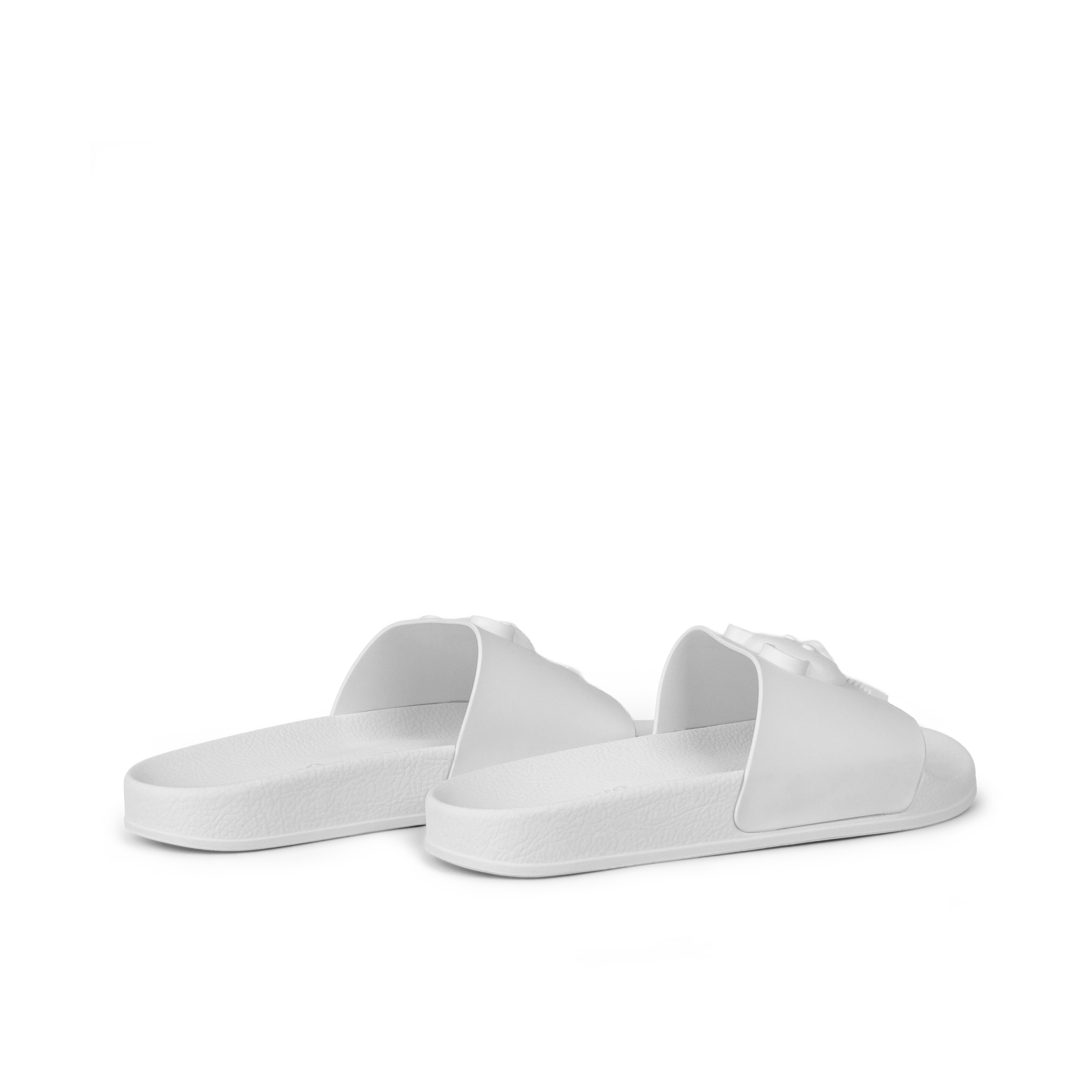 Sandalias Blanca Moschino Blancas Bear