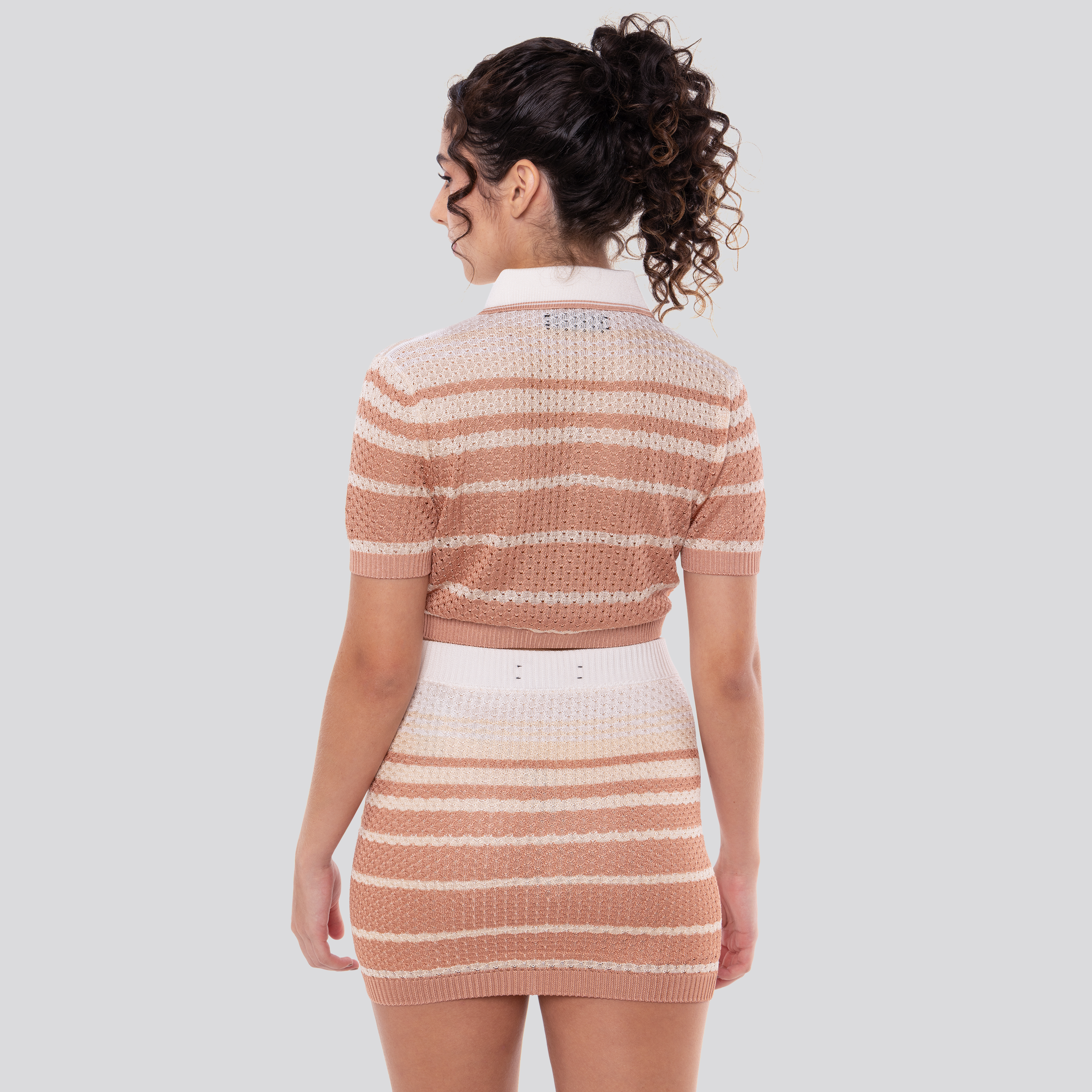 Falda Rosado AMIRI Stripe
