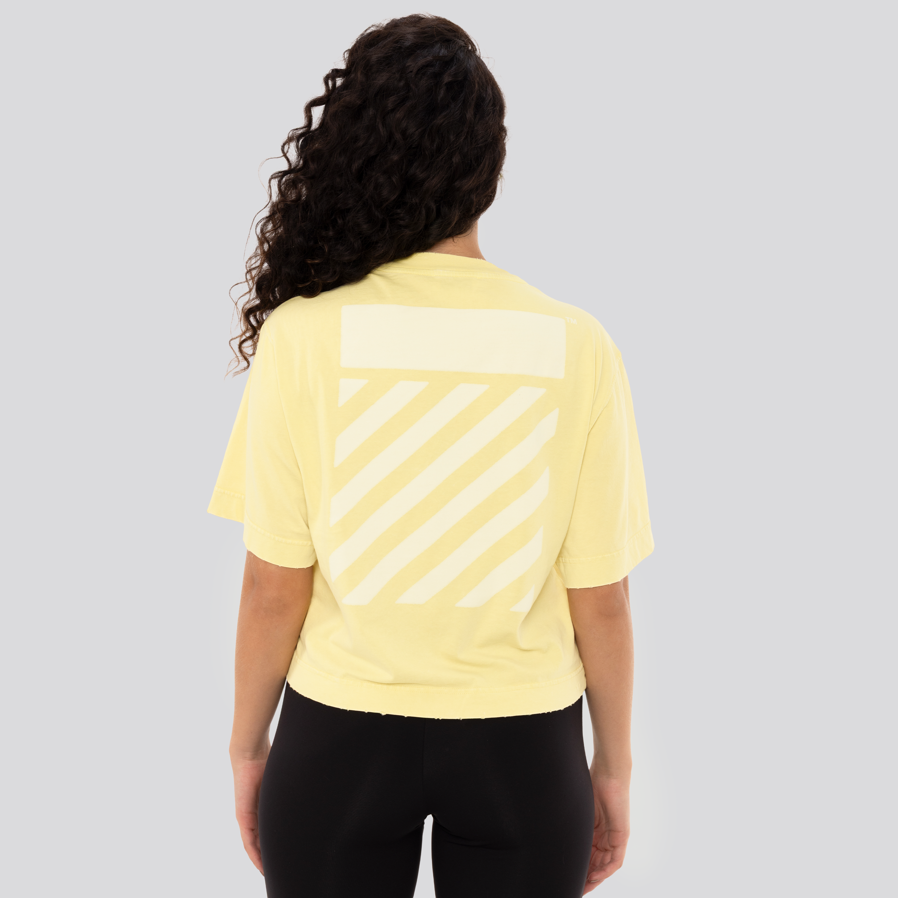 Camiseta Amarillo Off-White Switch Off