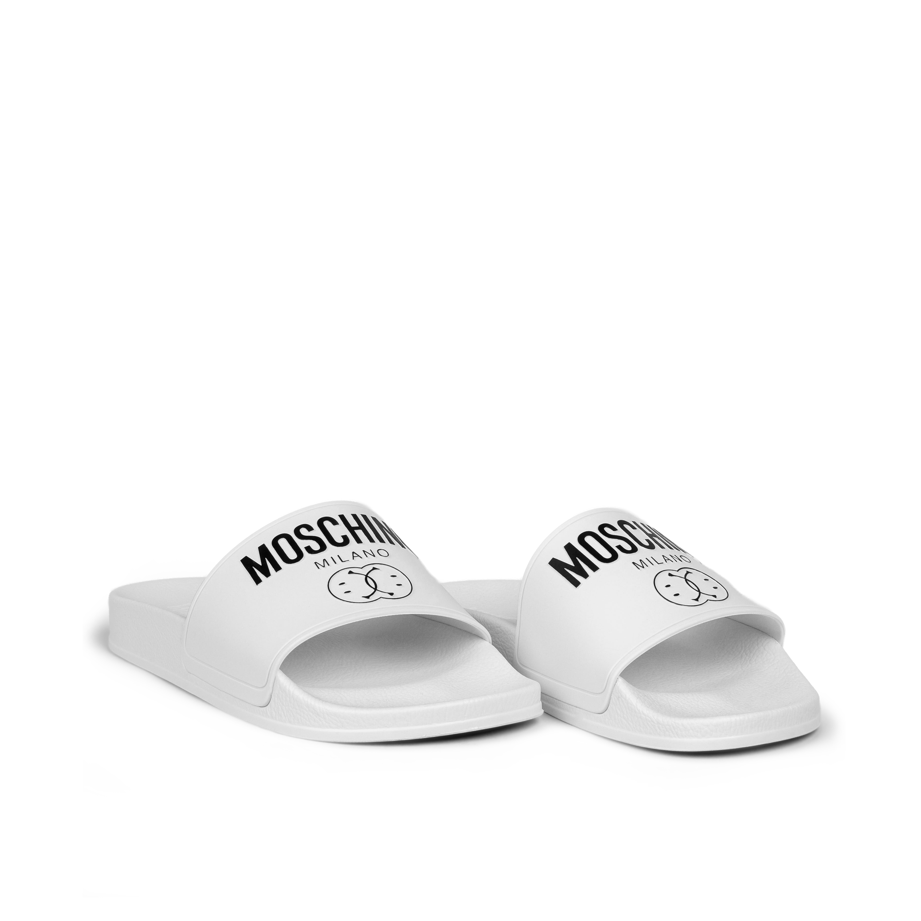 Sandalias Blanca Moschino Smile Face