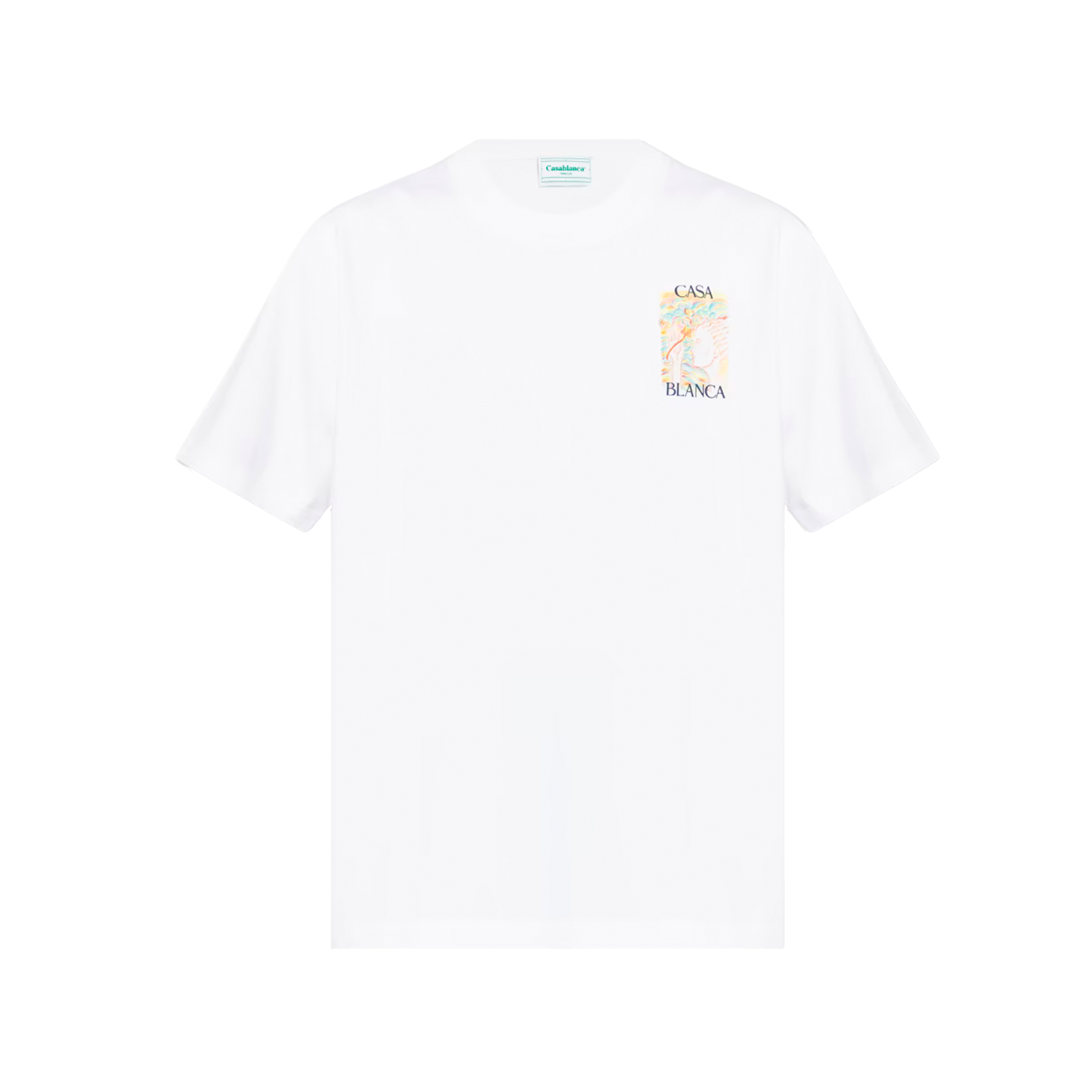 Camiseta Blanca Casablanca Rainbow Mushroom