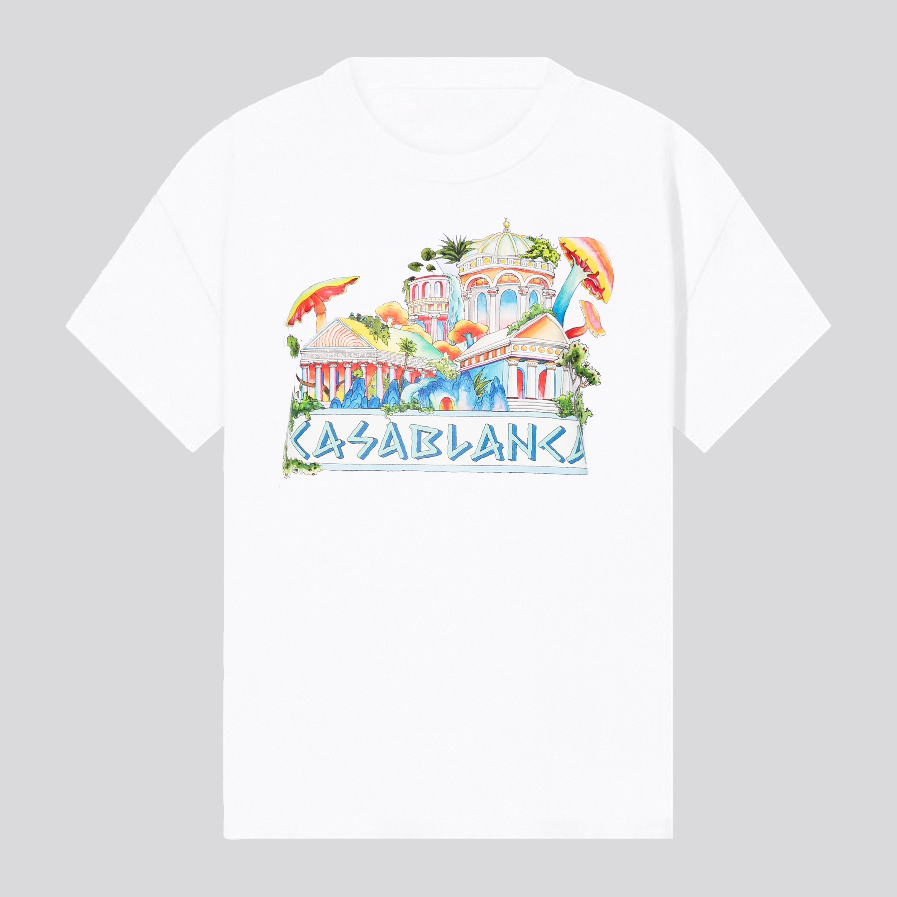 Camiseta Blanca Casablanca Road To Knowledge