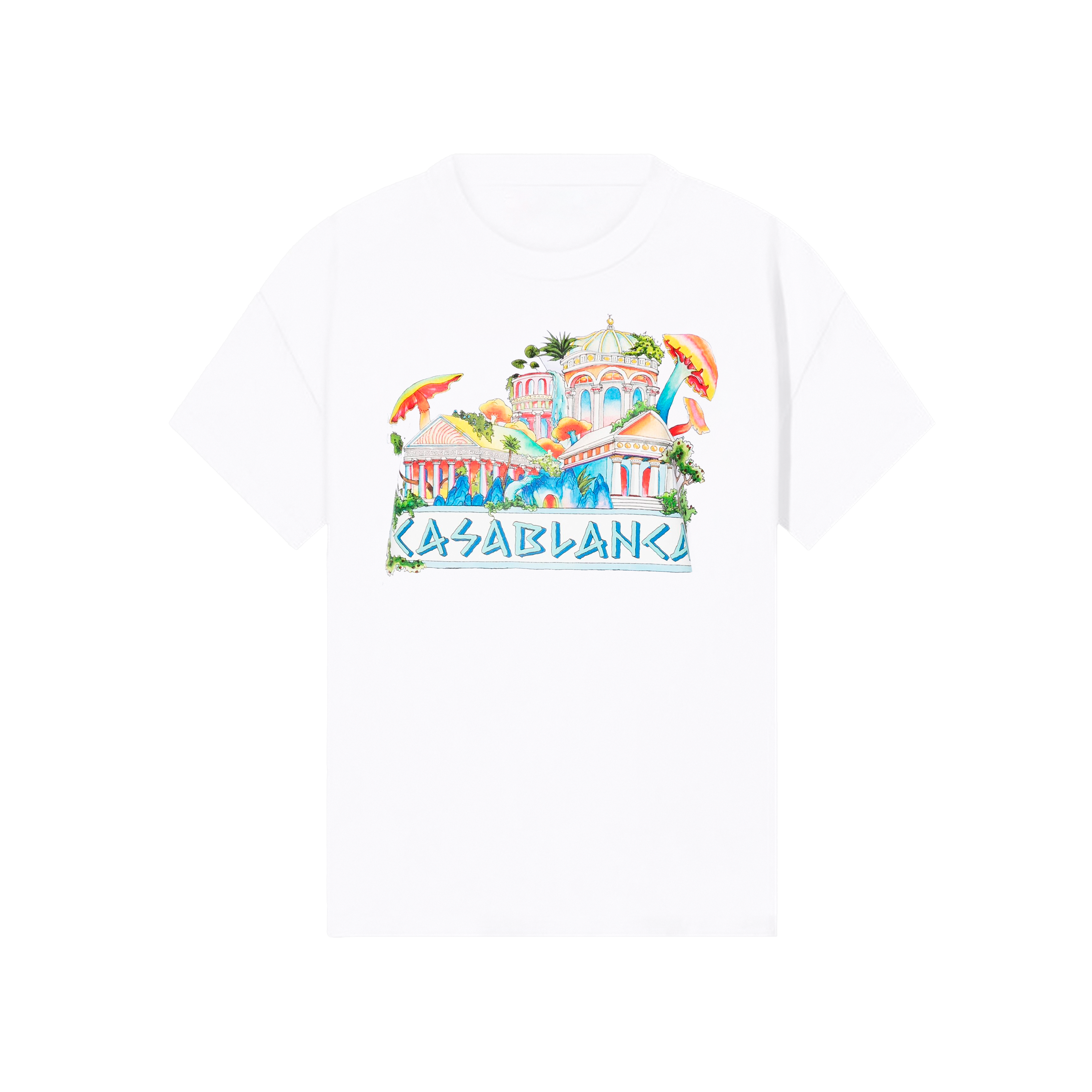 Camiseta Blanca Casablanca Road To Knowledge