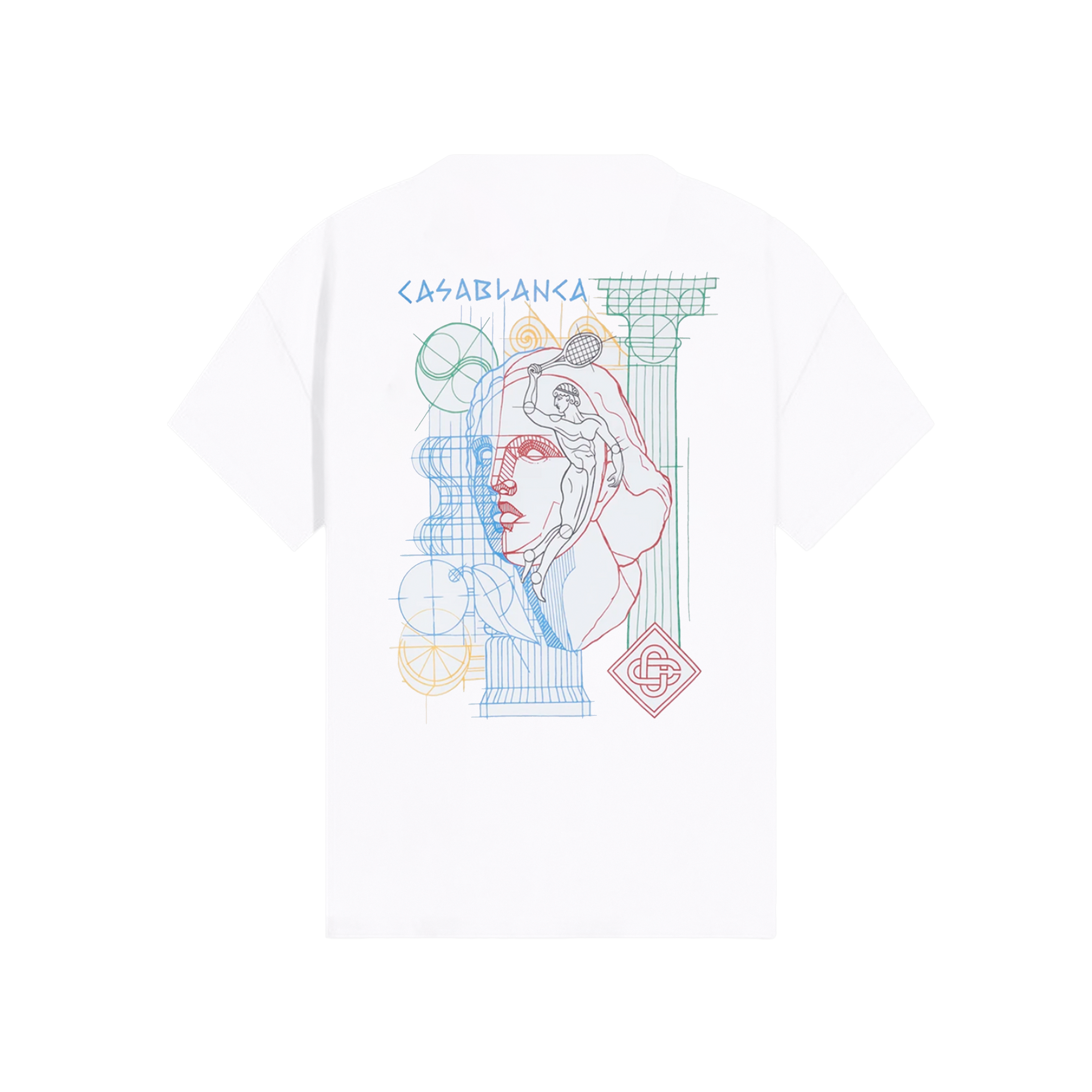 Camiseta Blanca Casablanca Tennis Play