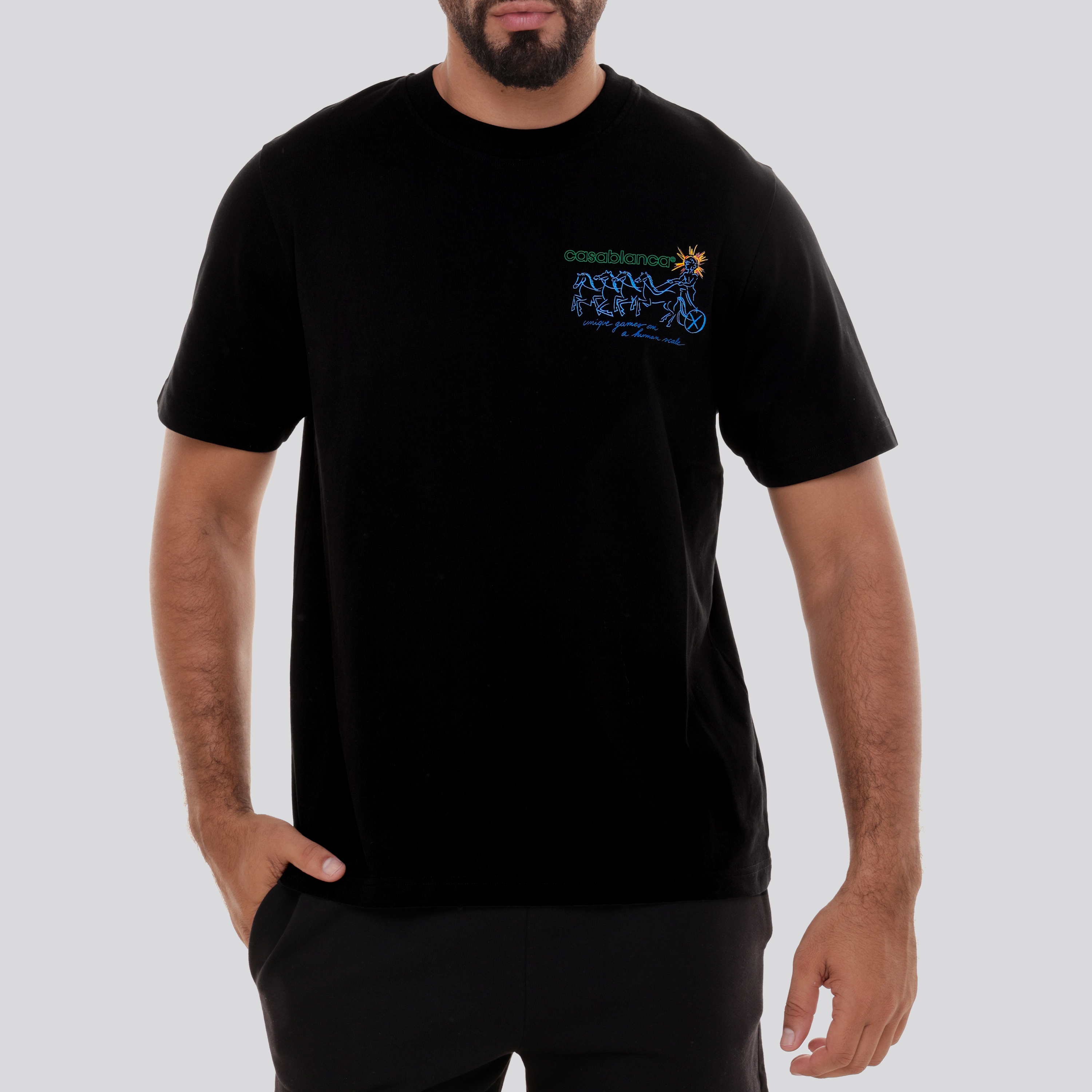 Camiseta Negra Casablanca Penthalon