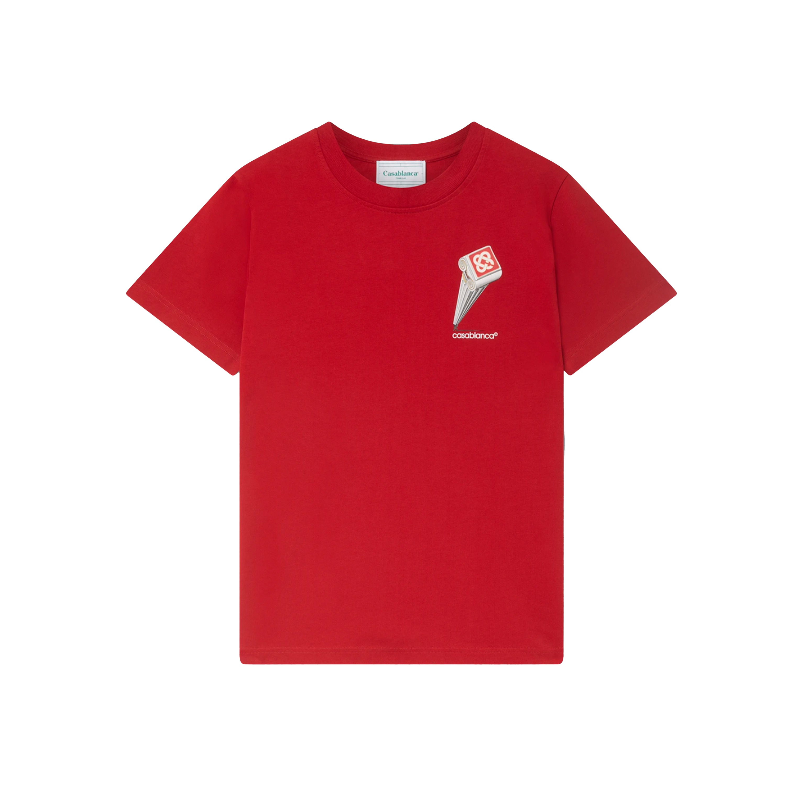 Camiseta Roja Casablanca Leaning Column