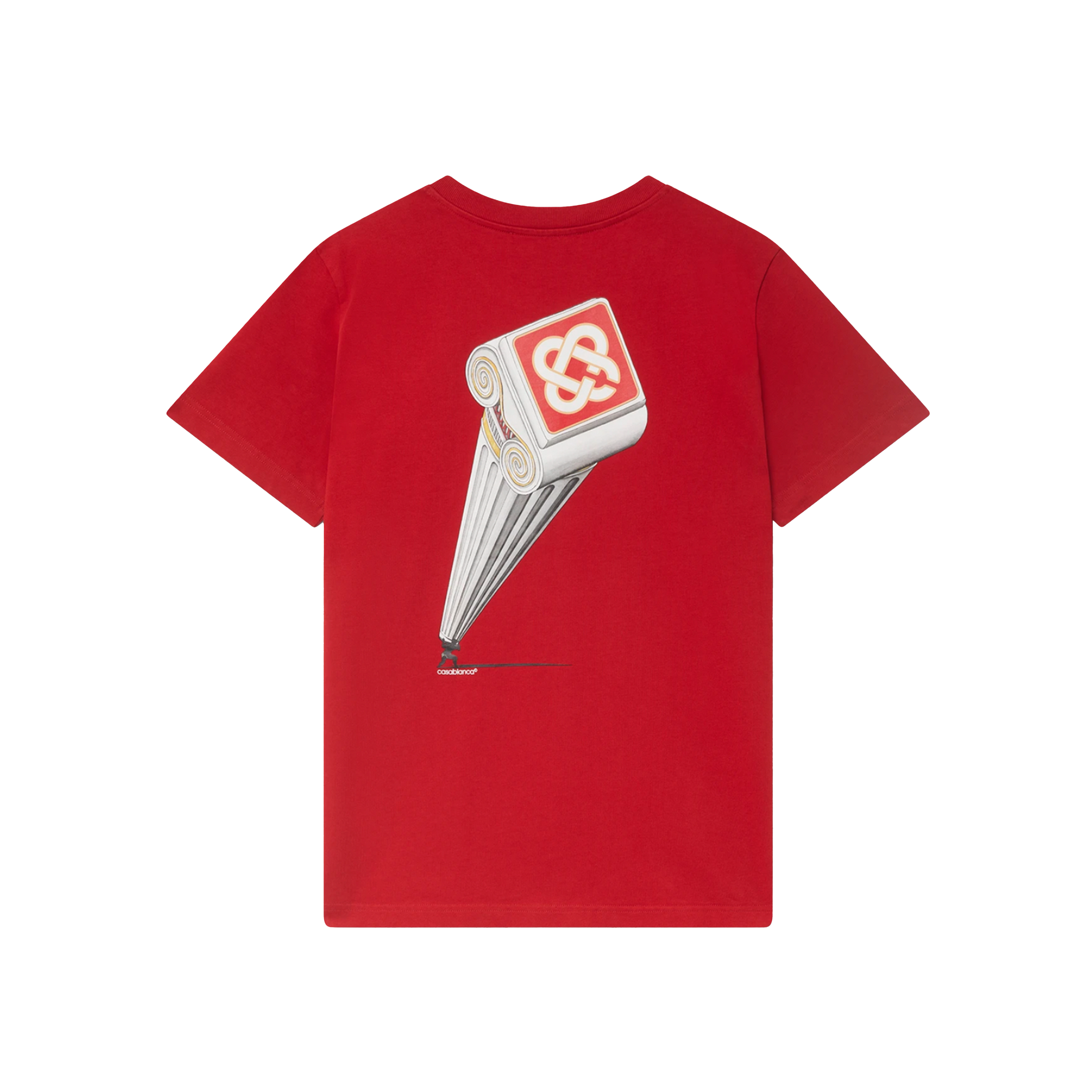 Camiseta Roja Casablanca Leaning Column