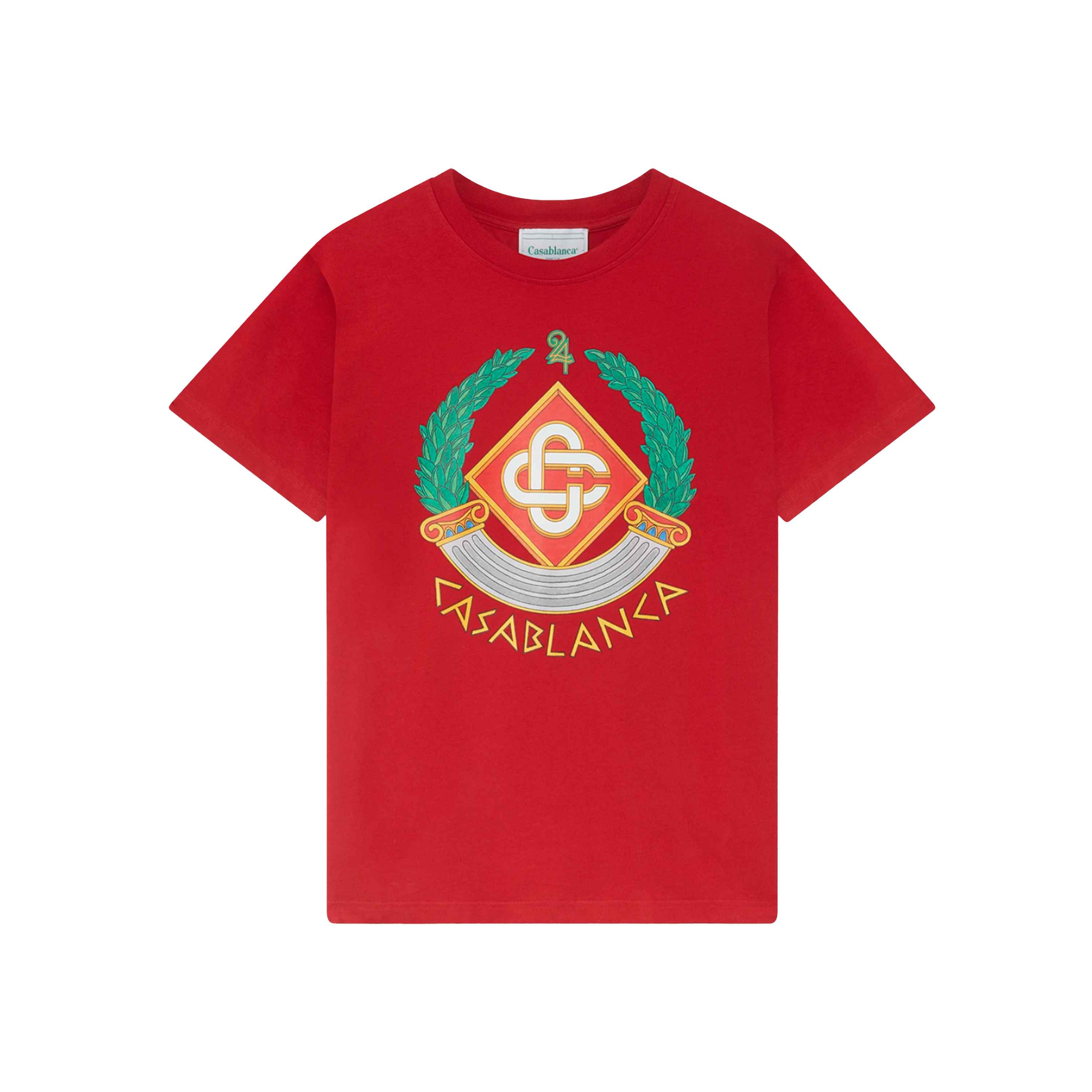 Camiseta Roja Casablanca Crest