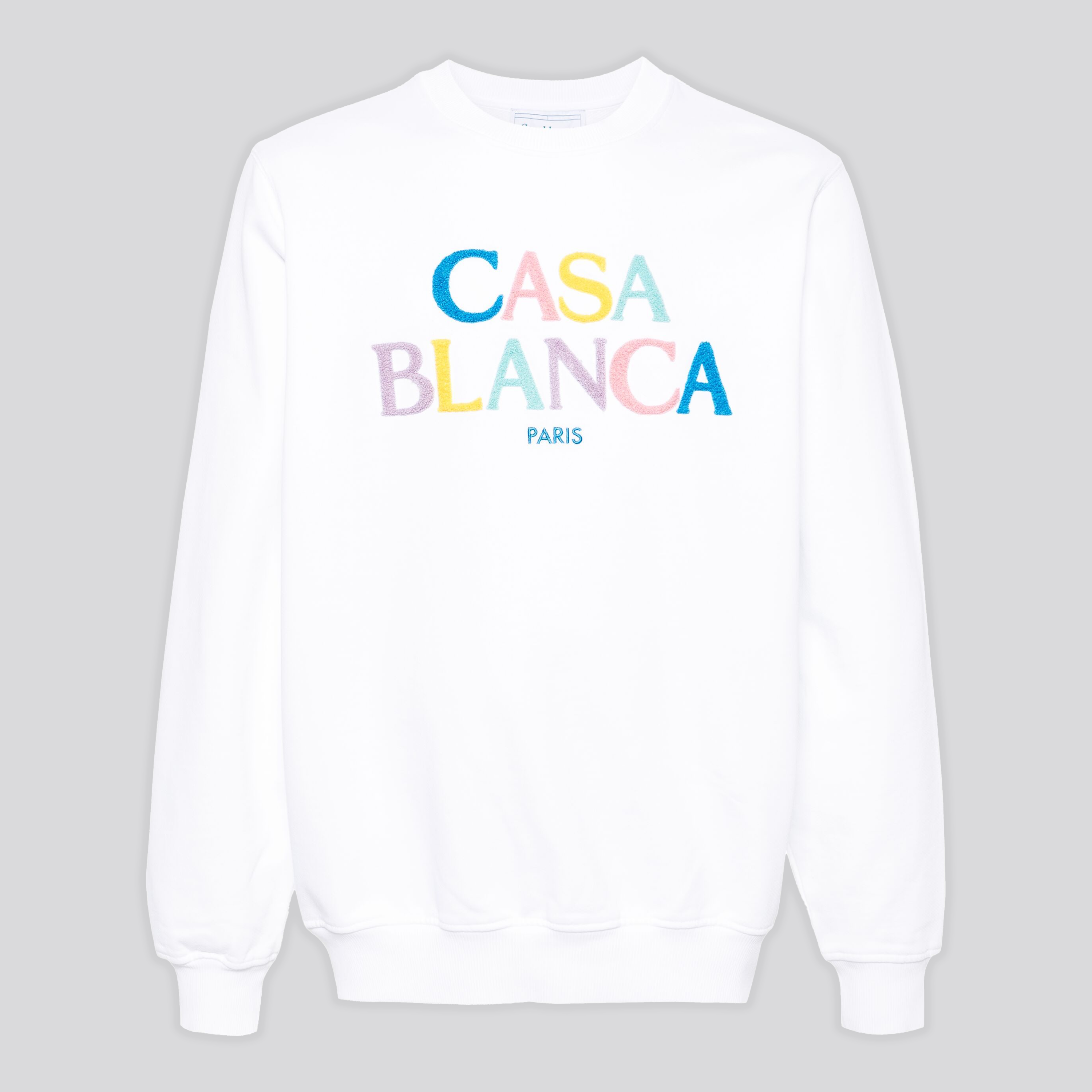 Buzo Blanco Casablanca Multicolor Logo