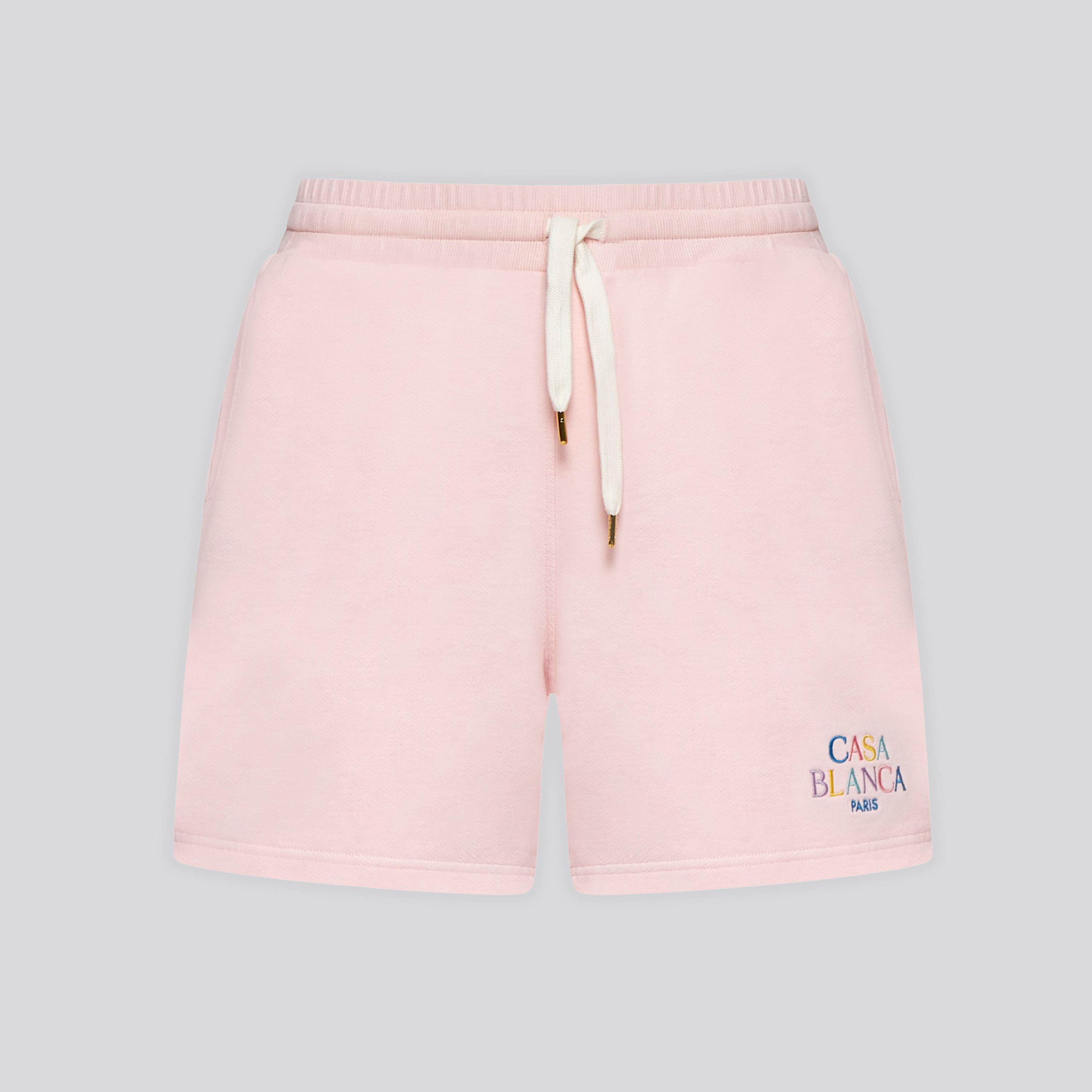 Shorts Rosado Casablanca Stacked Logo