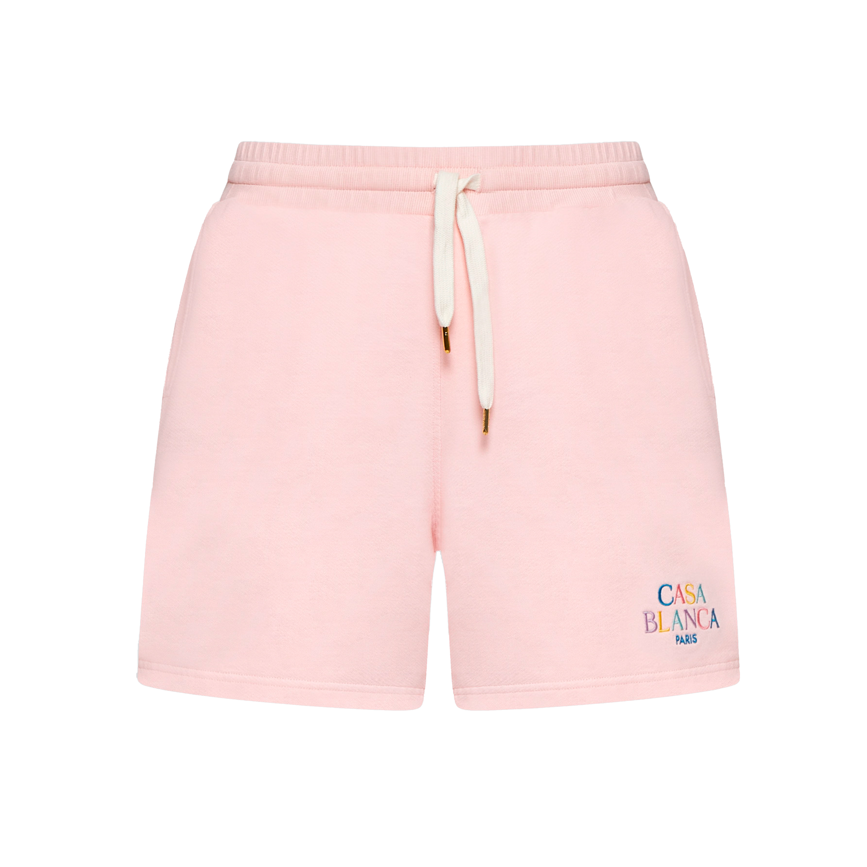 Shorts Rosado Casablanca Stacked Logo