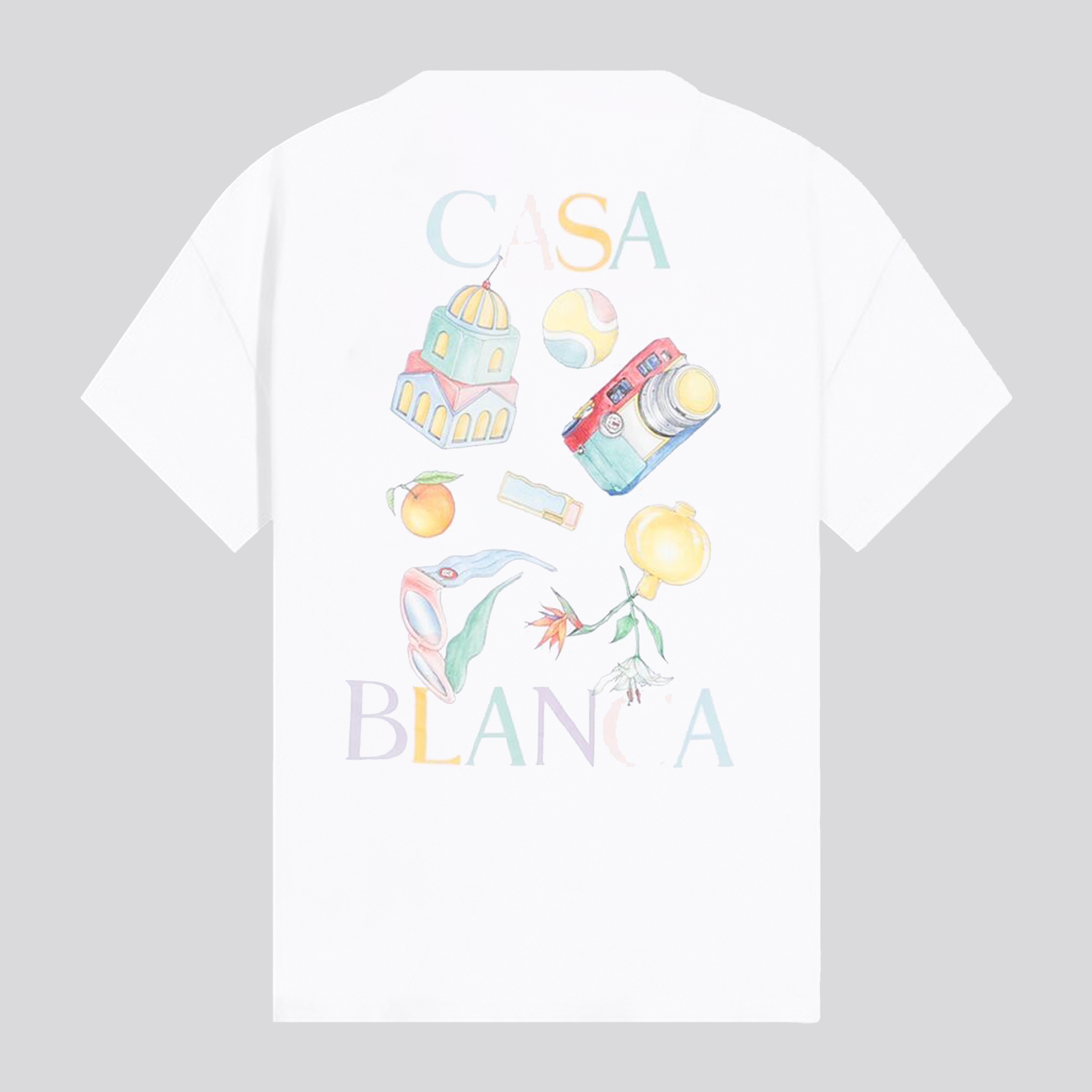 Camiseta Blanca Casablanca Objects En Vrac