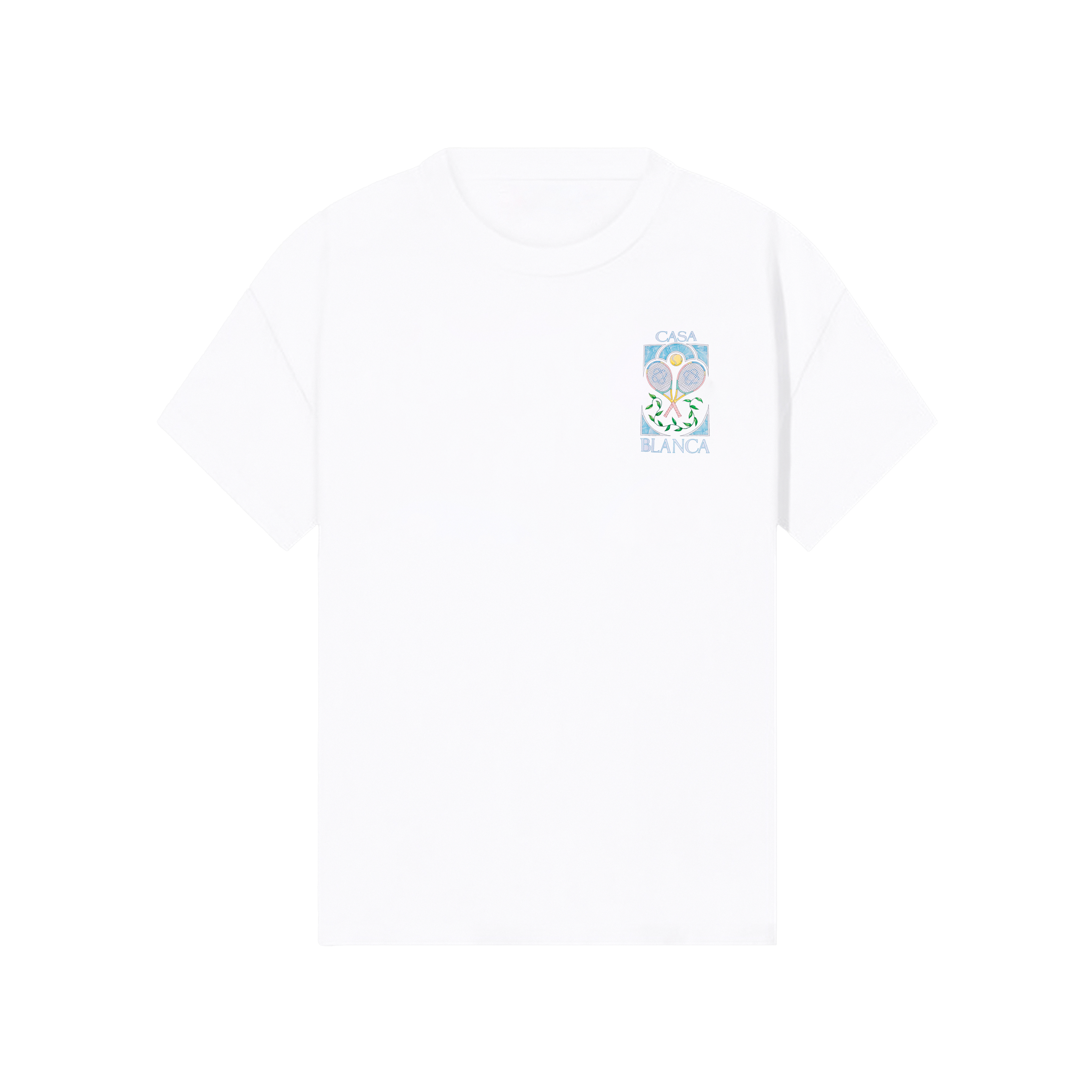 Camiseta Blanca Casablanca Tennis Pastelle