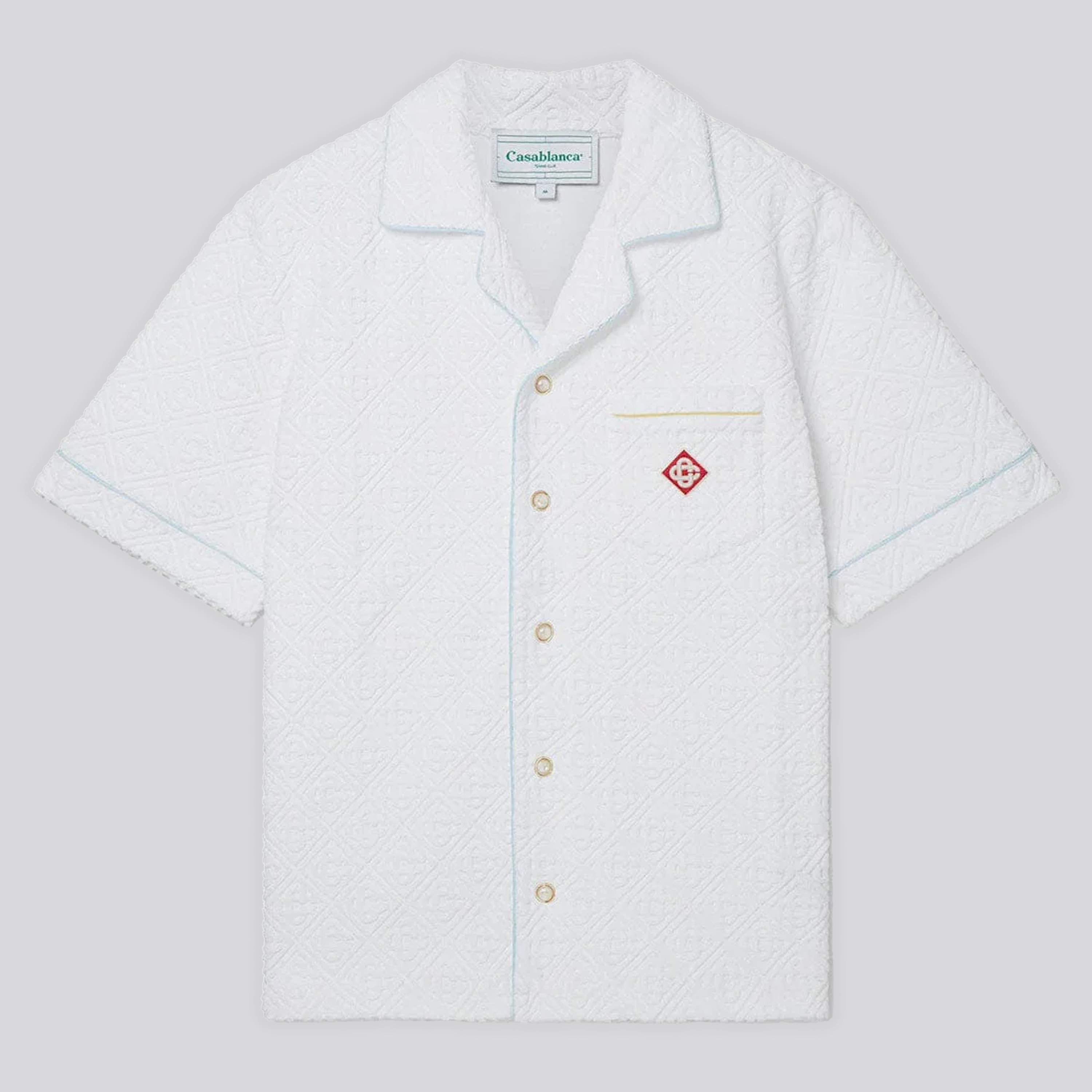 Camisa Blanca Casablanca Monogram