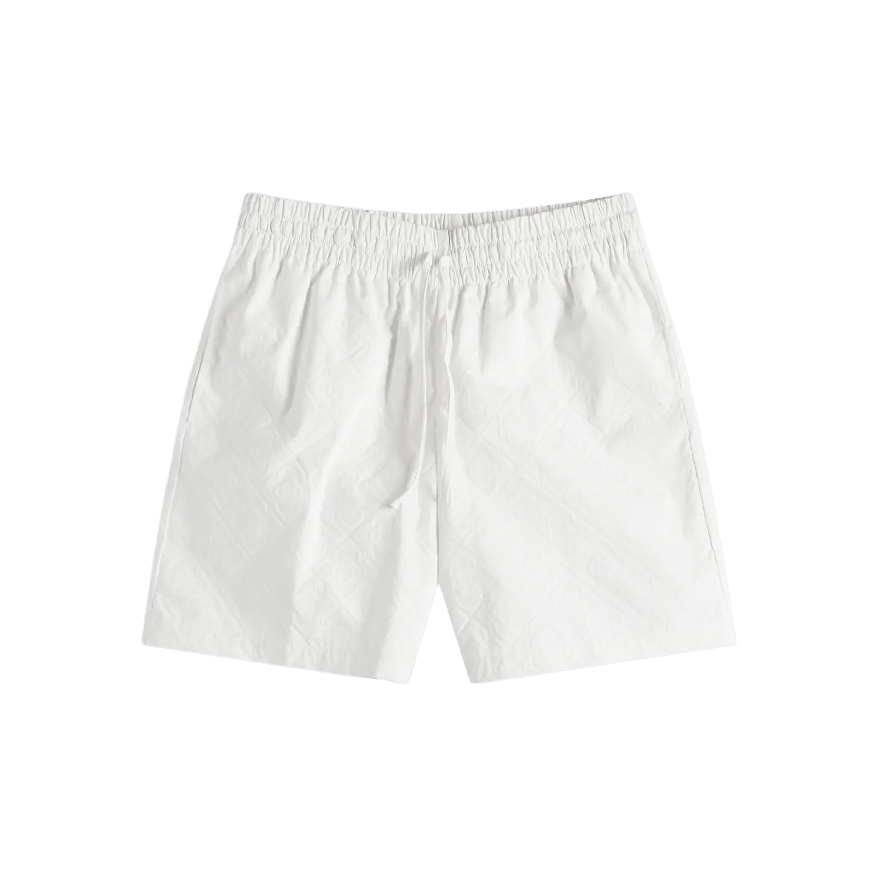 Short Blanco Casablanca Monogram