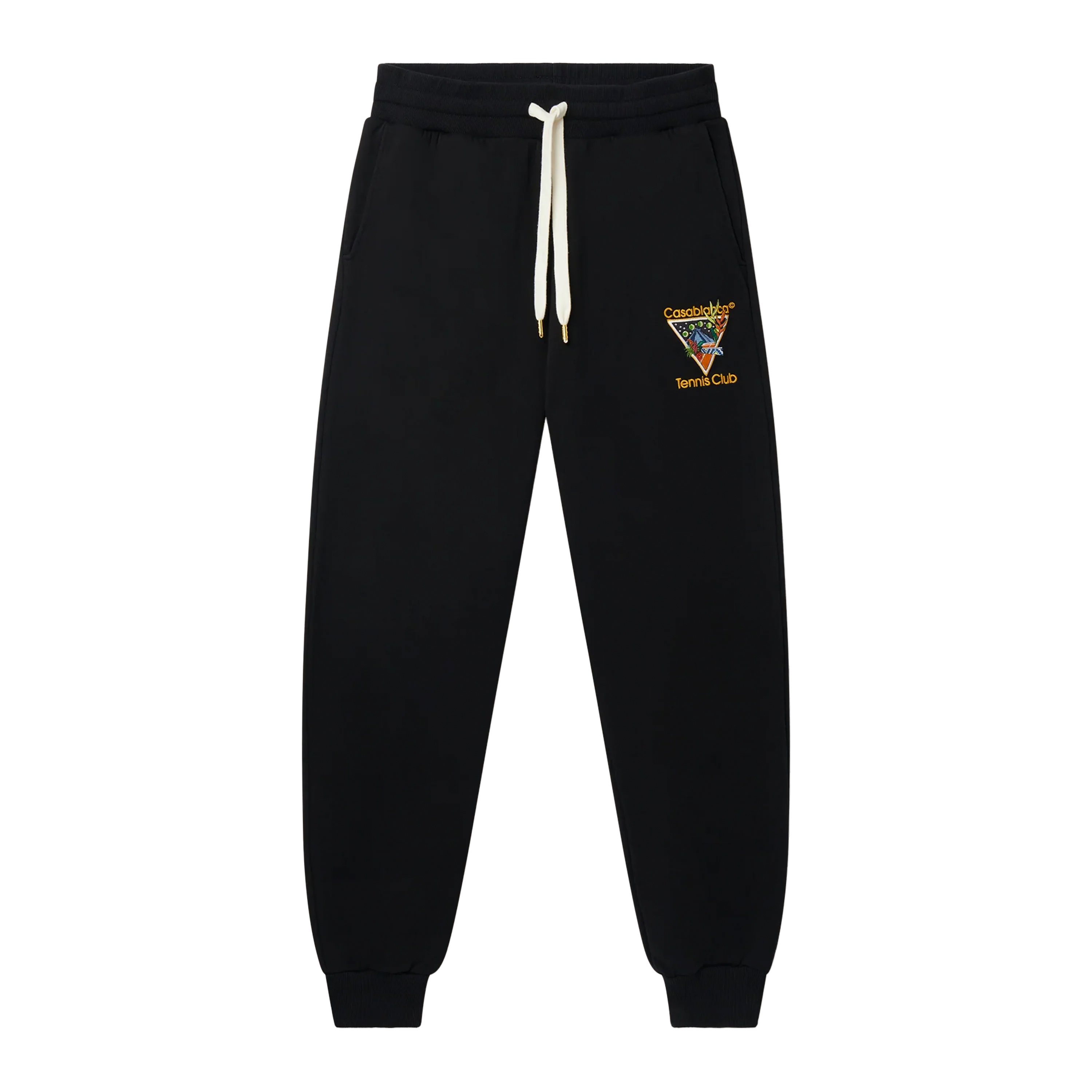 Jogger Negro Casablanca Tennis Club Icon Printed