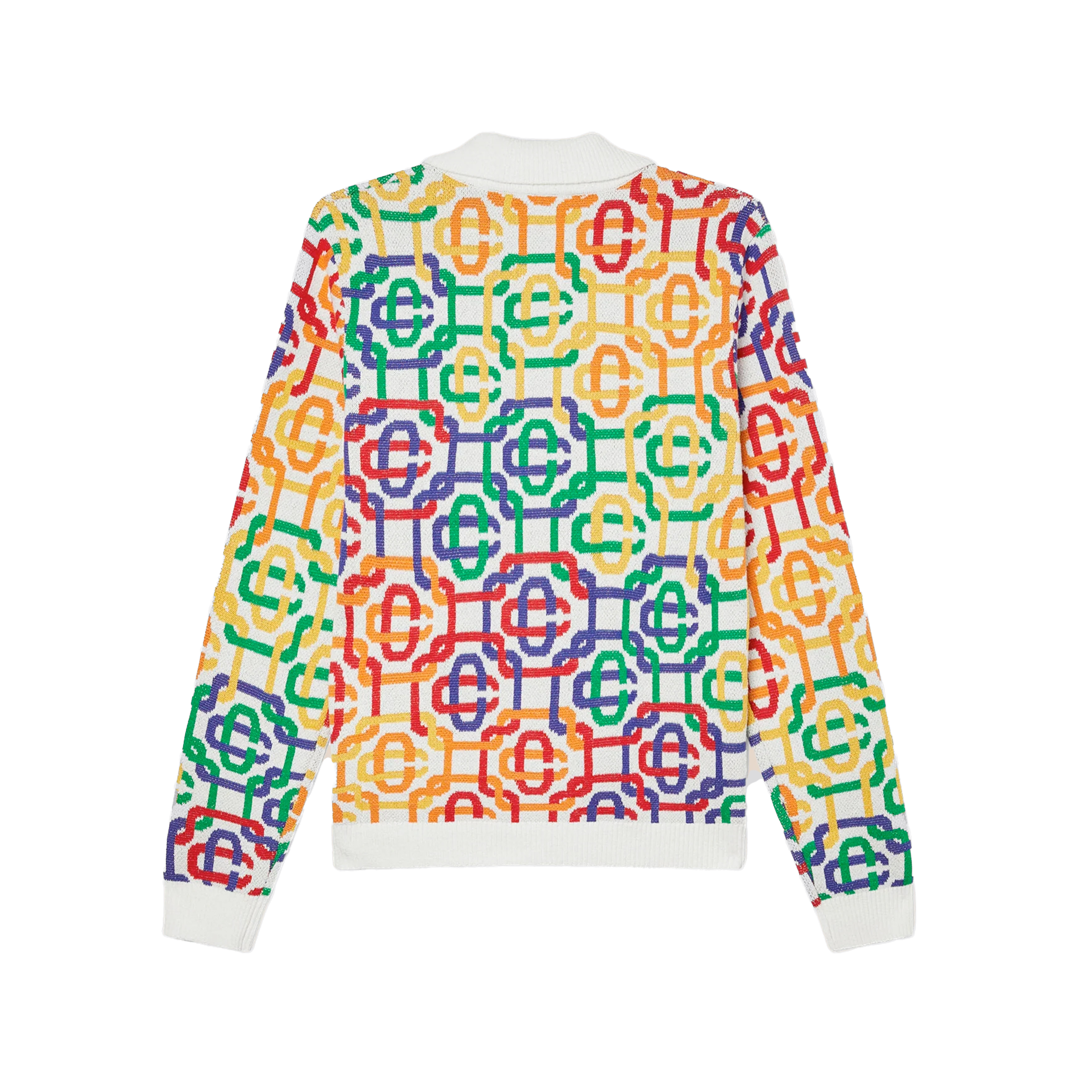 Suéter Multicolor Casablanca Monogram Crew