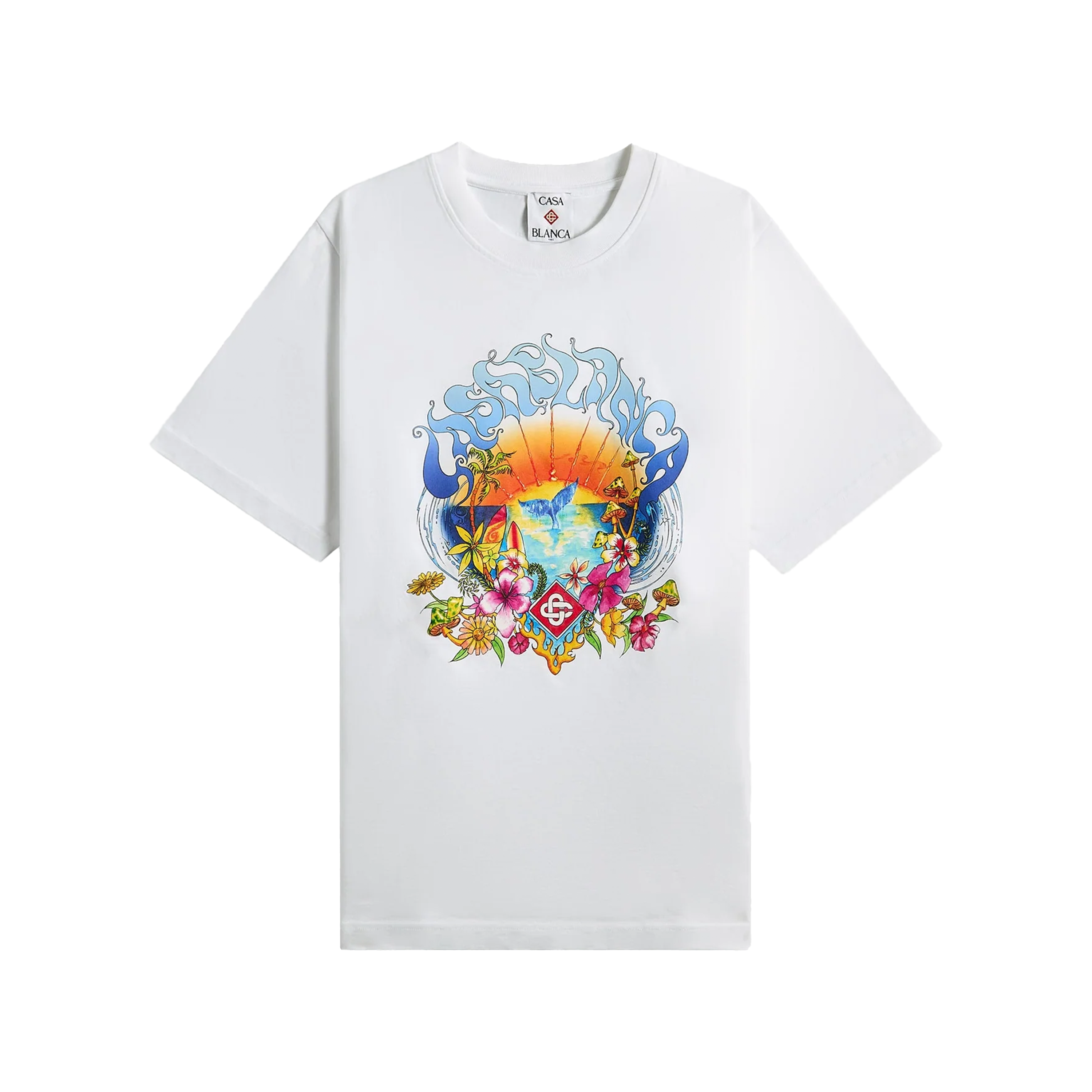 Camiseta Blanca Casablanca Surf Trip