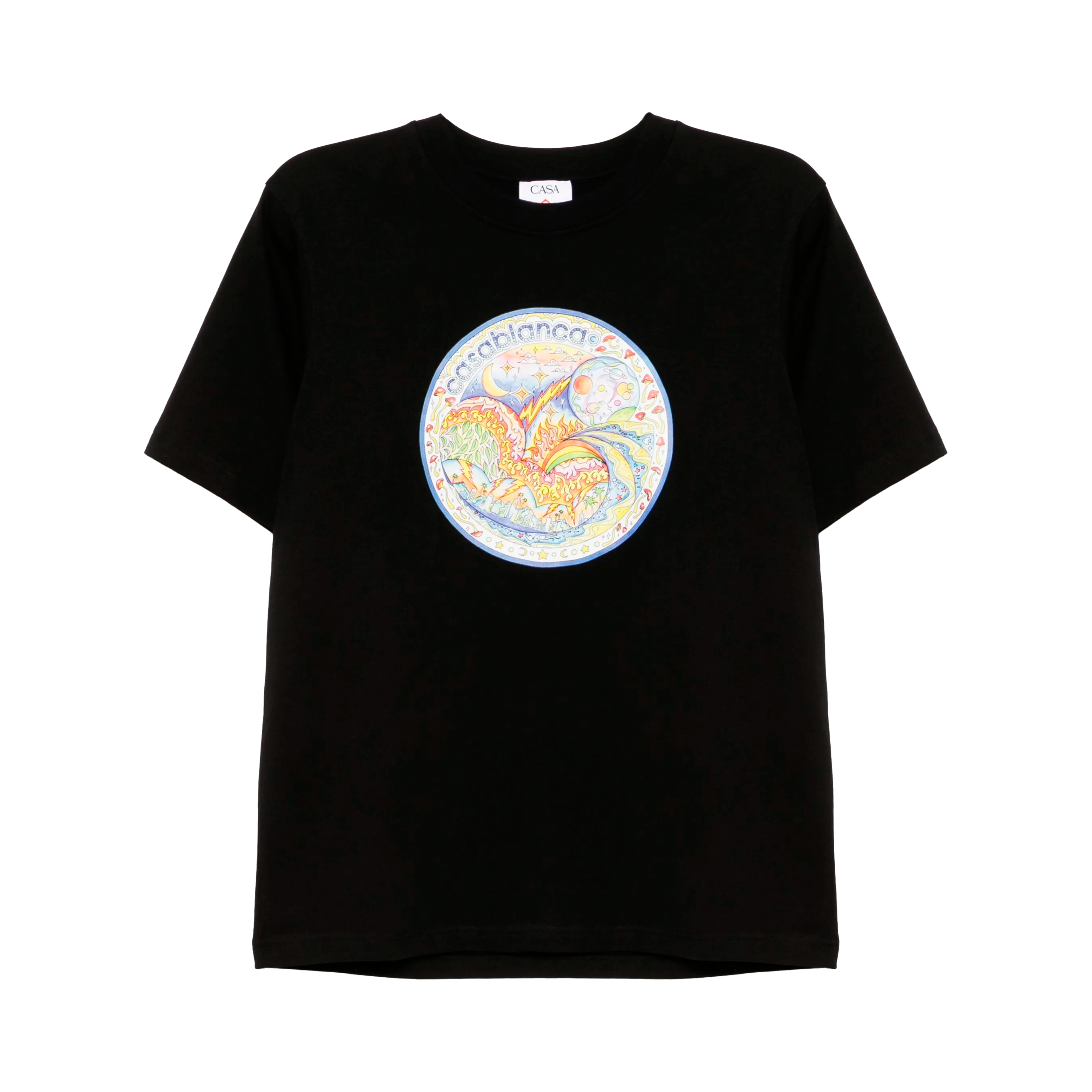 Camiseta Negra Casablanca The Four Elements
