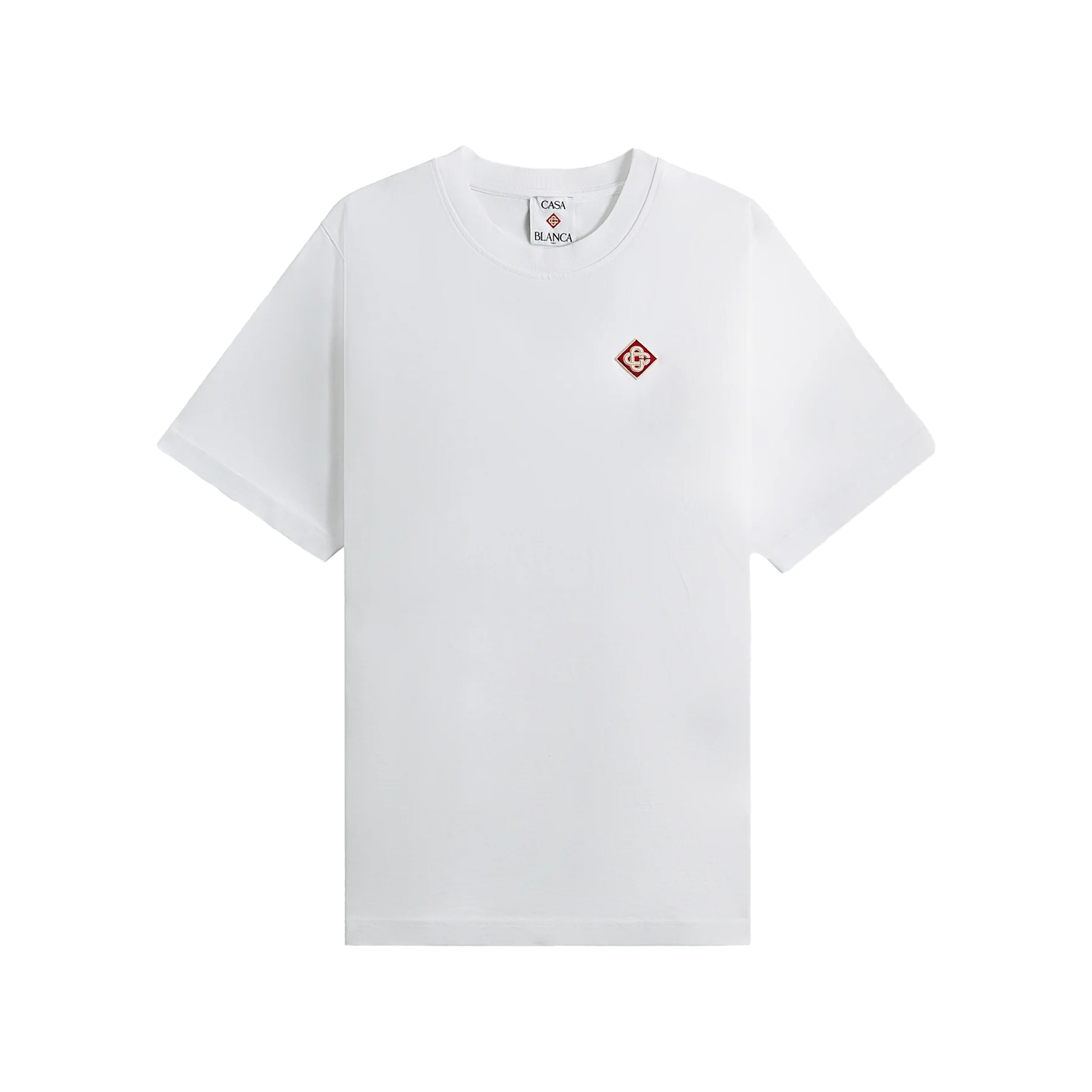 Camiseta Blanca Casablanca Diamond Logo