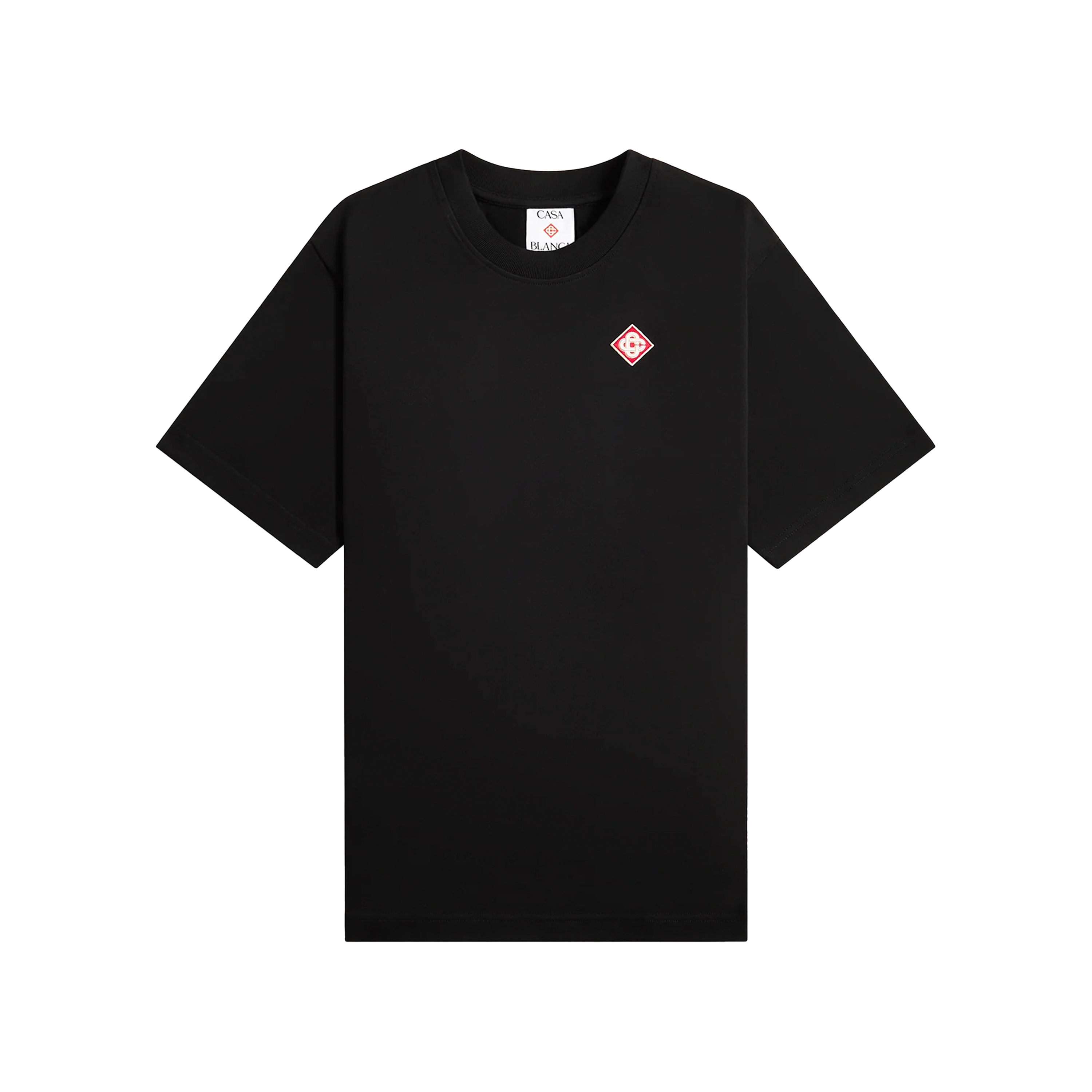 Camiseta Negra Casablanca Diamond Logo