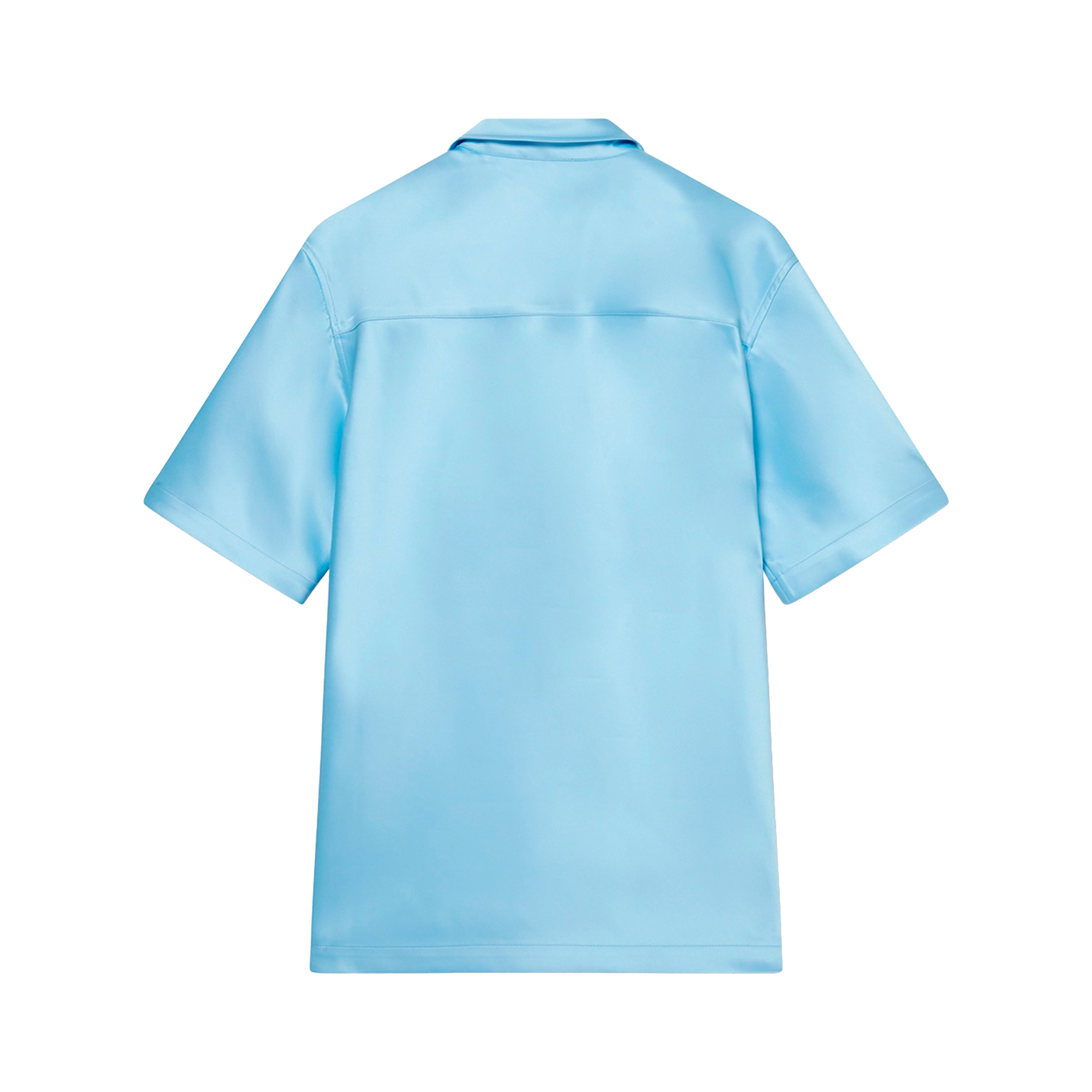 Camisa Celeste Casablanca Zip