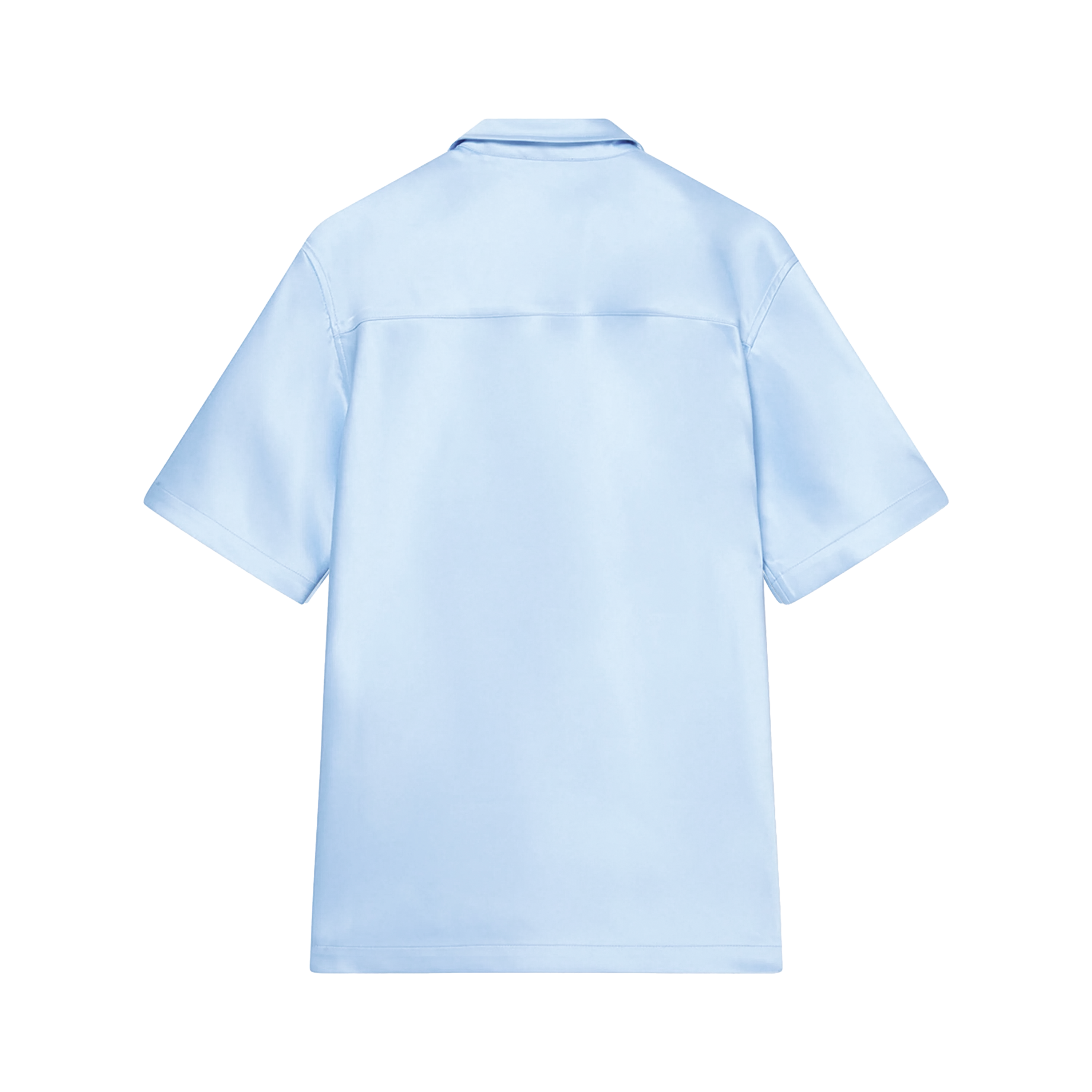 Camisa Celeste Casablanca Zip