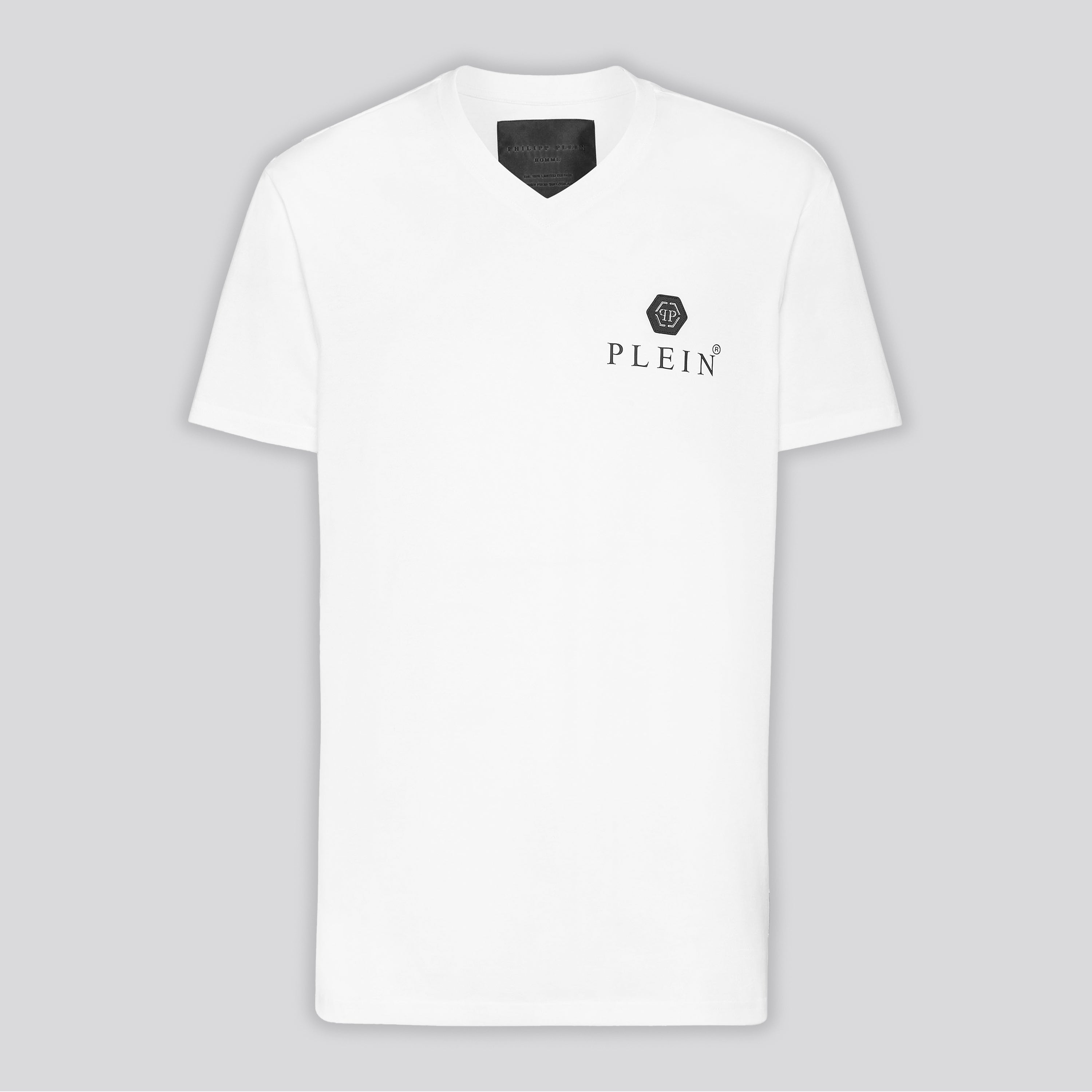 Camiseta Blanca Philipp Plein SS Hexagon