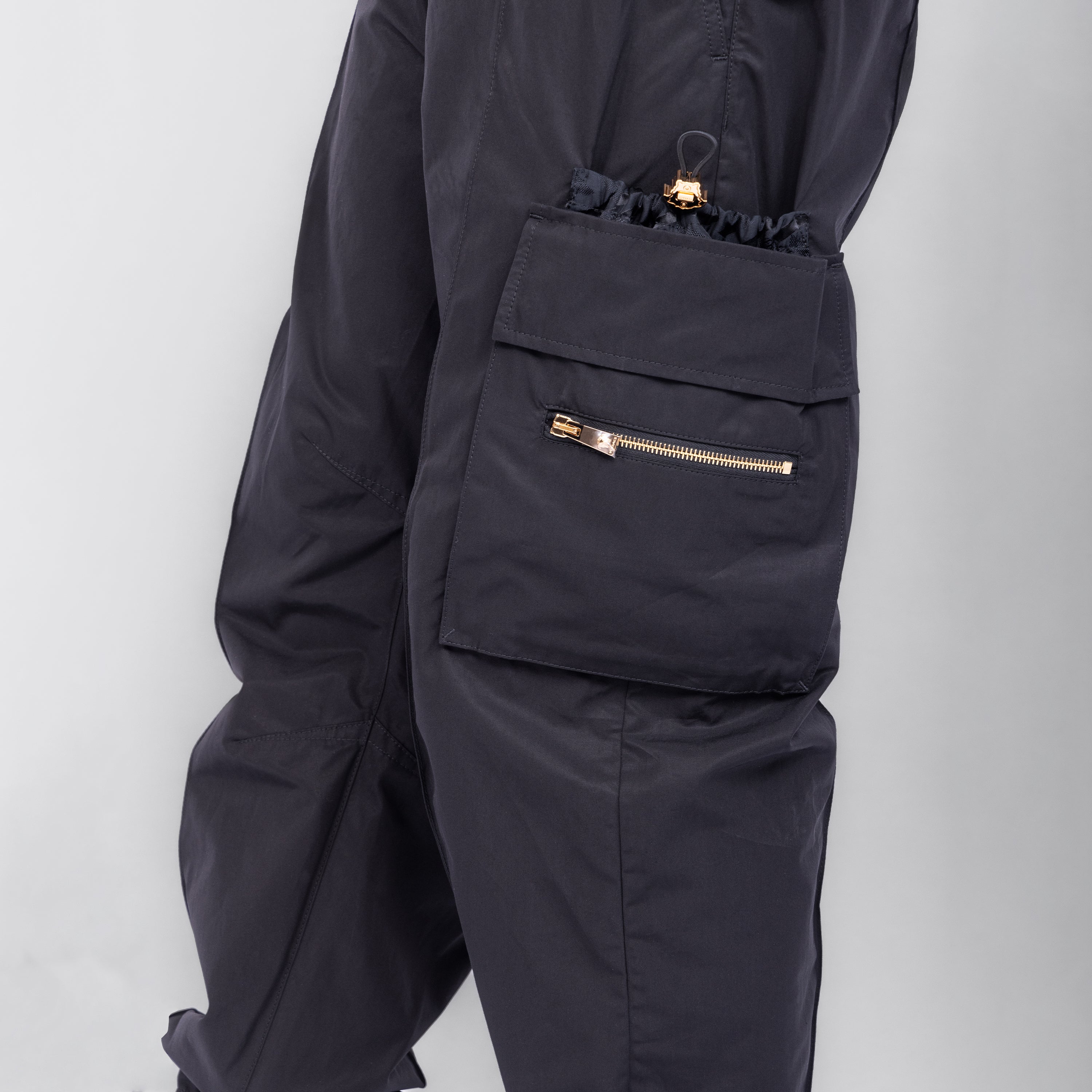 Pantalón Cargo Negro Versace Medusa Pocket