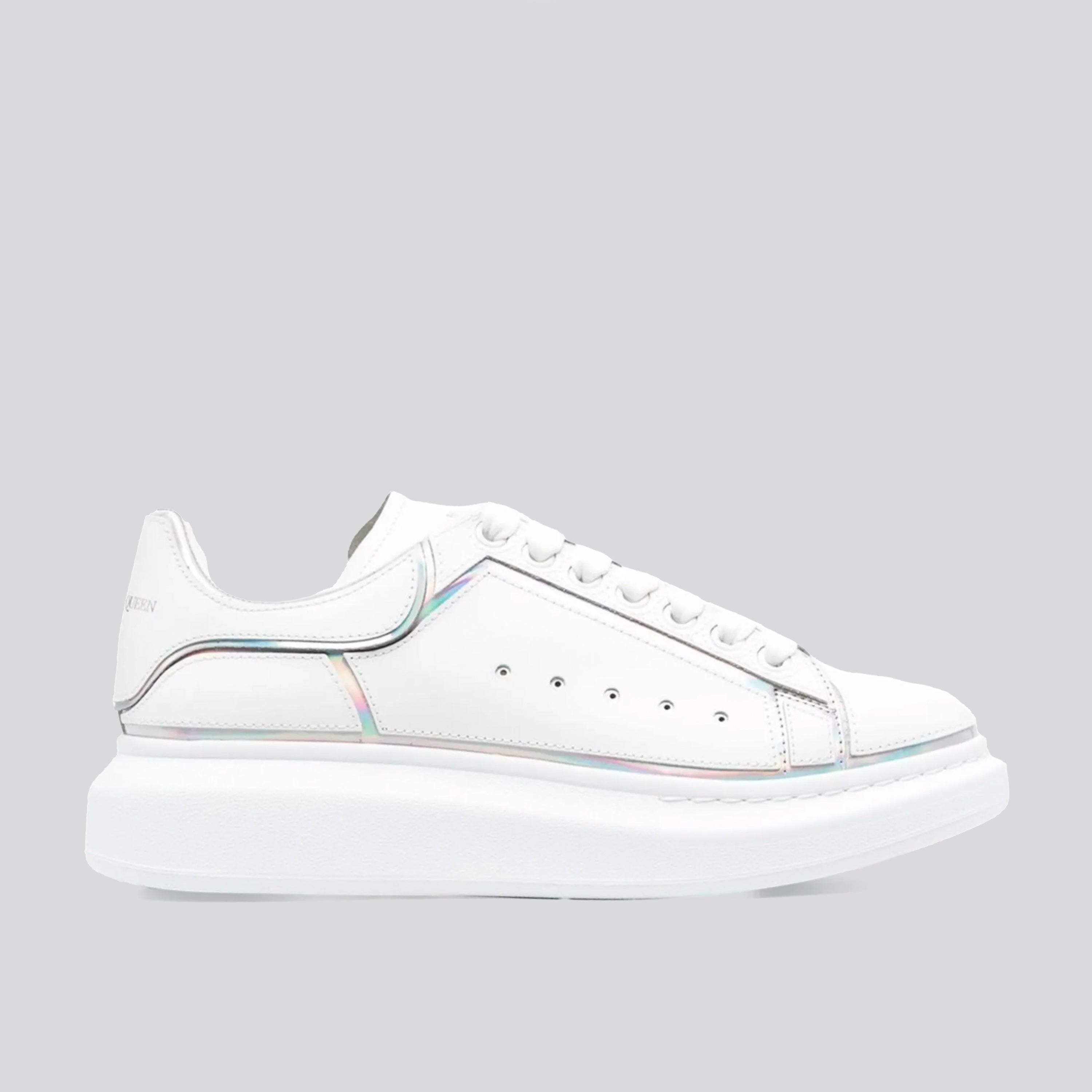 Sneakers Blancos Alexander Mcqueen Tornasol Lines