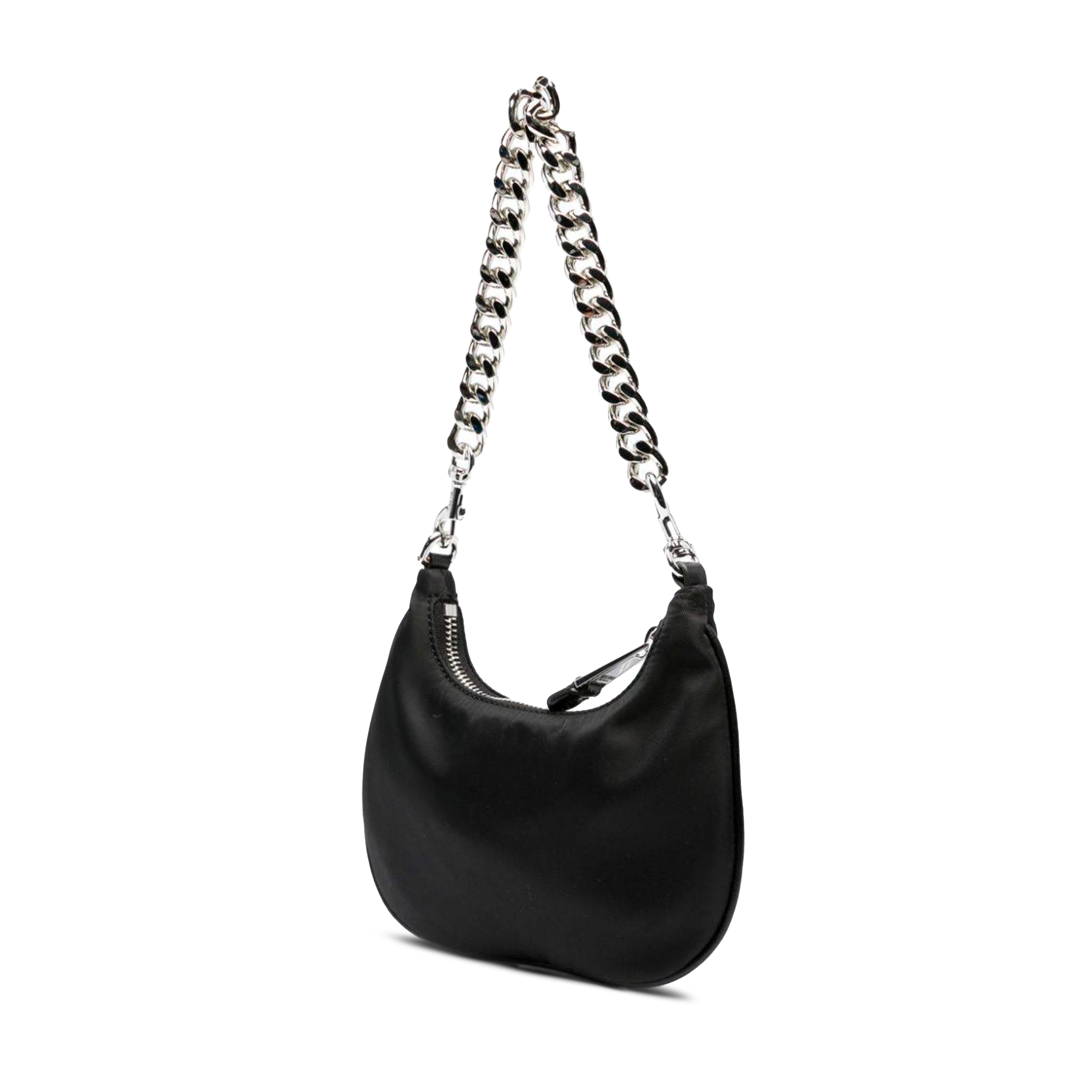 Cartera Negra Moschino Logo