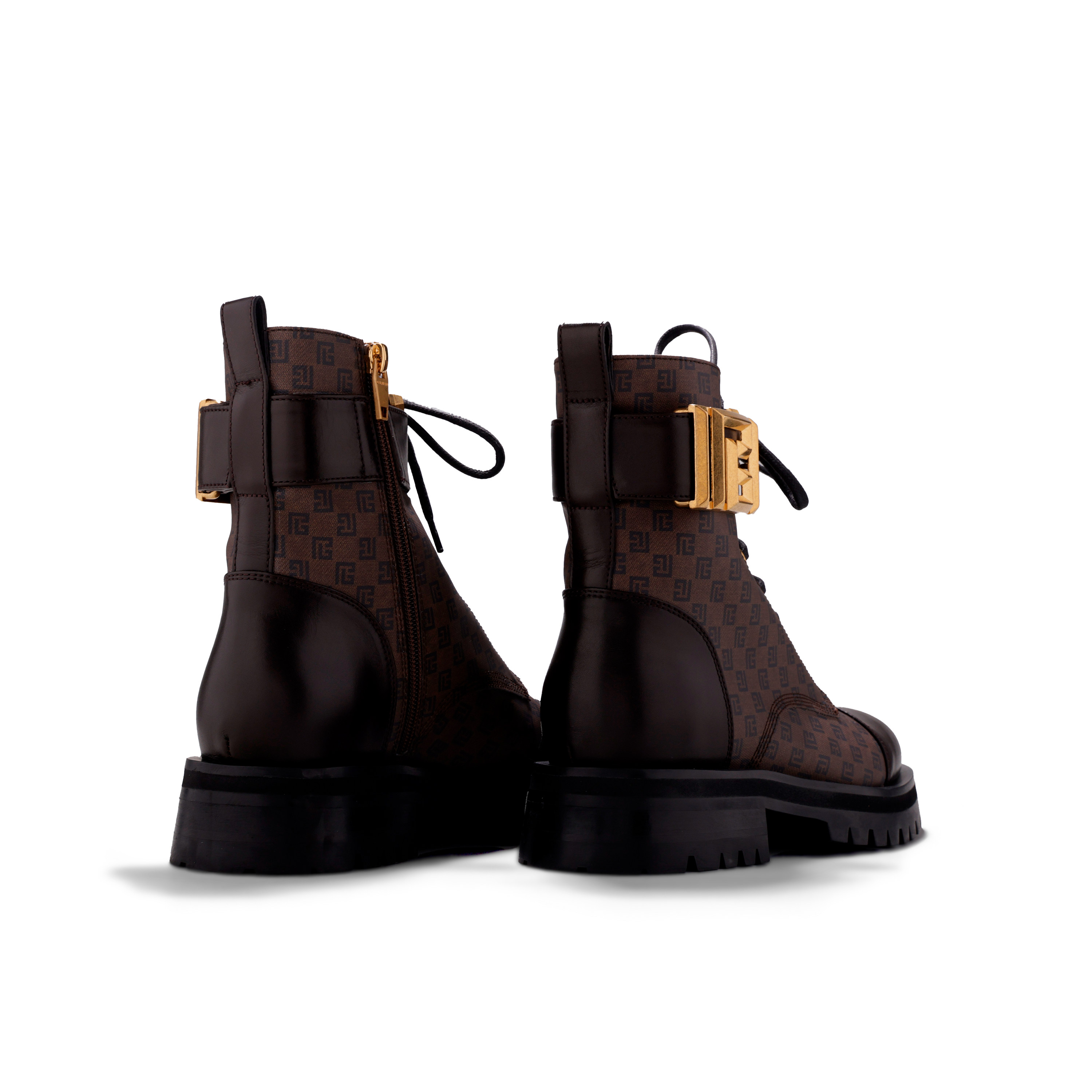 Botas Café Balmain Charlie Army Ranger