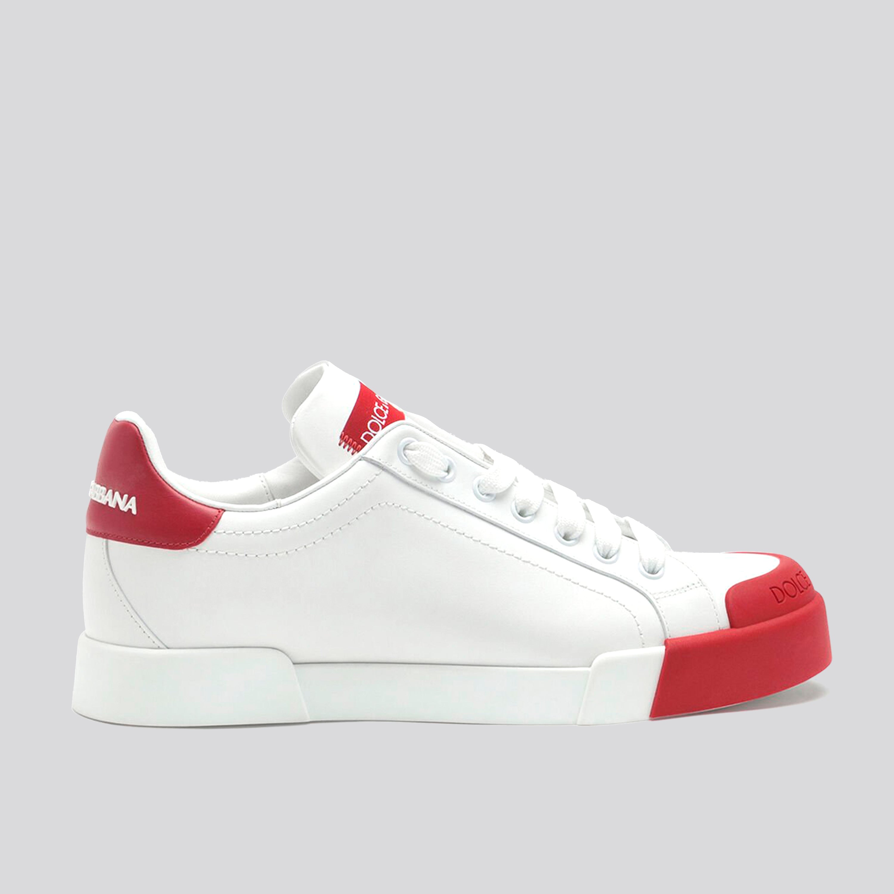 Sneakers Blancos D&G Portofino Two-Tone