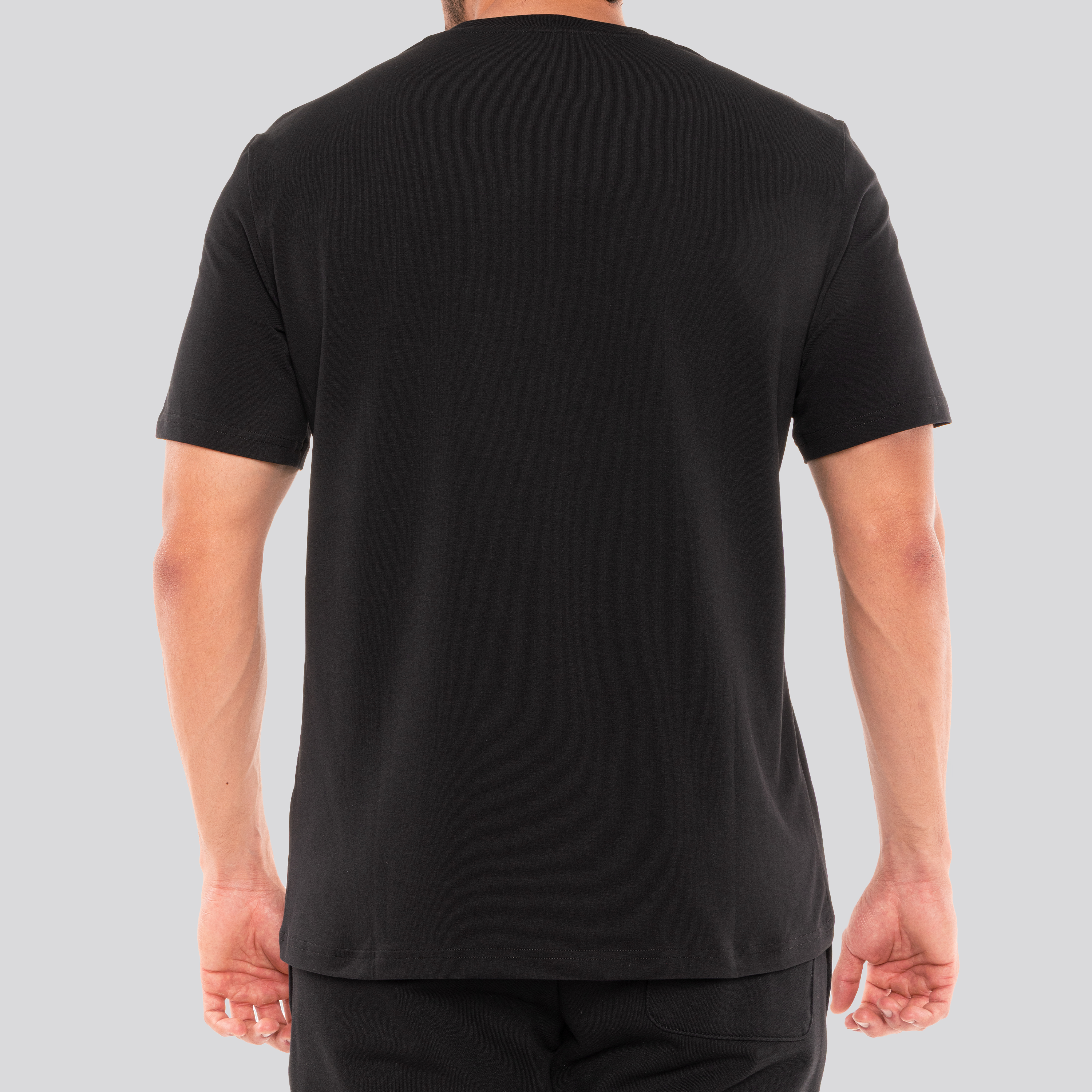 Camiseta Negra Moschino Logo